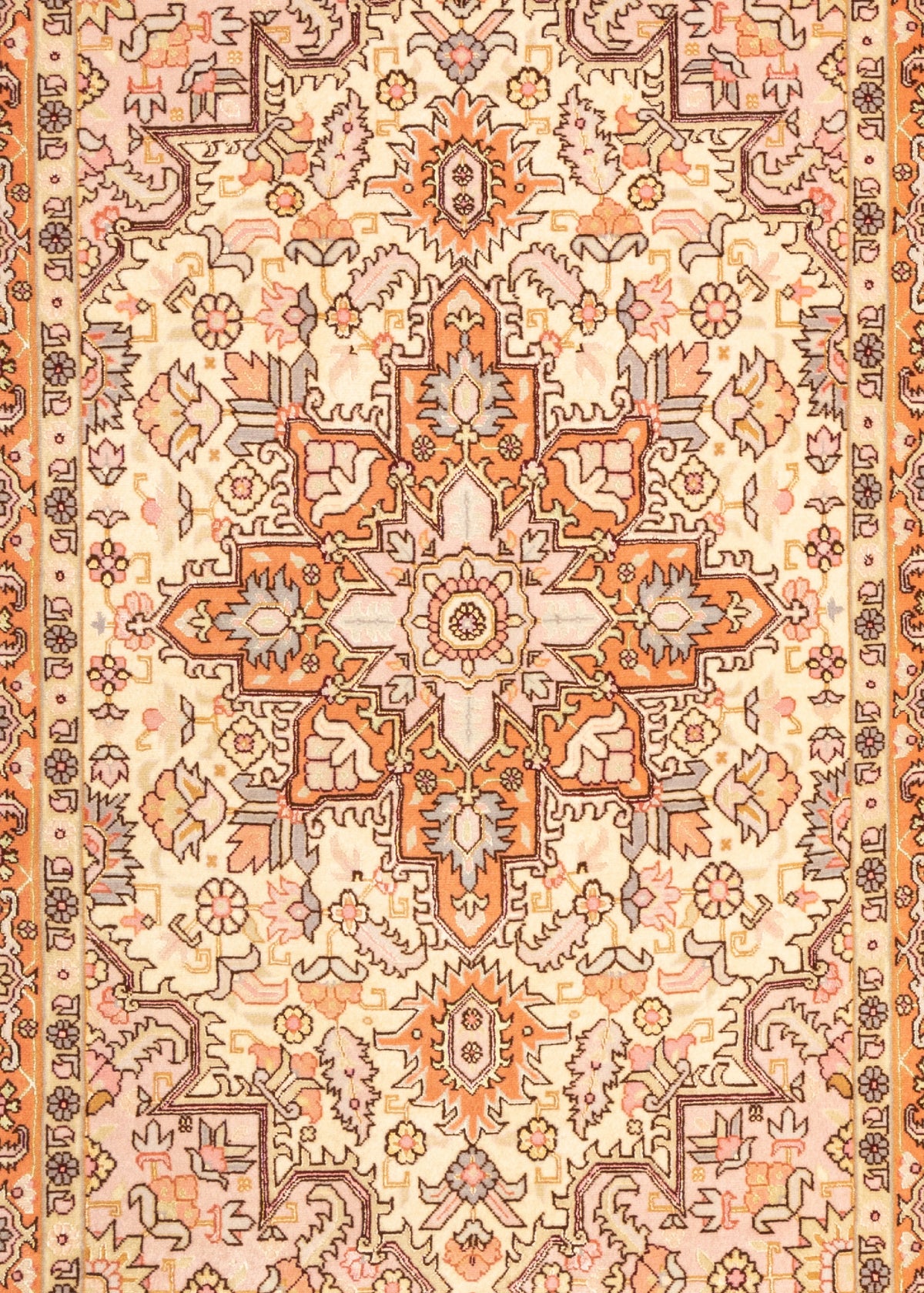 314x83 Tabriz con seta