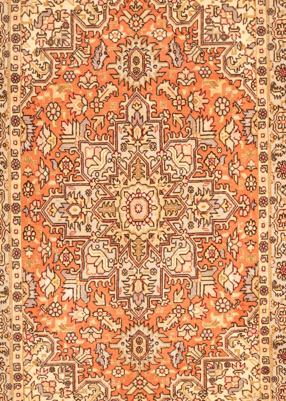 300 x 80 Täbriz mit Seide