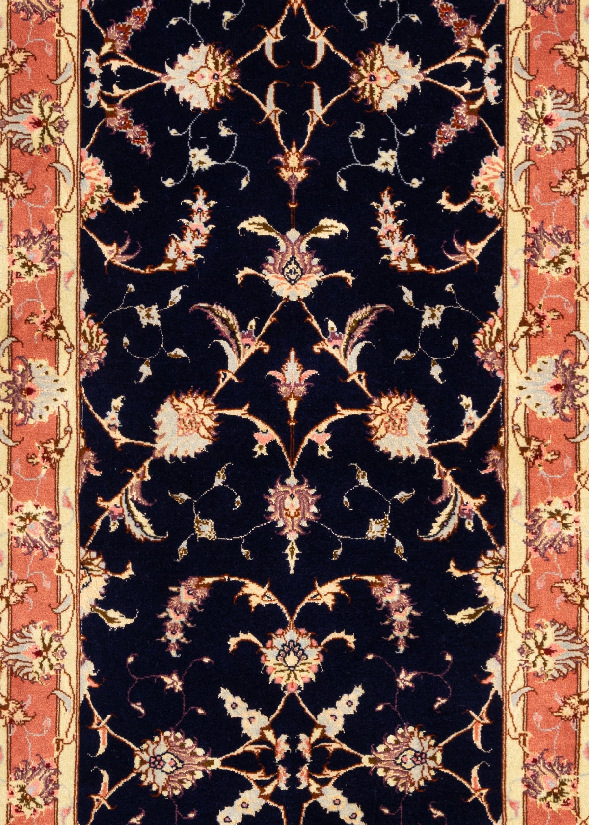 255 x 70 Täbriz mit Seide