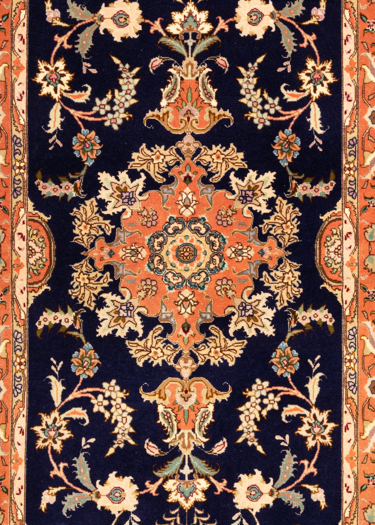 209x81 Tabriz con seta