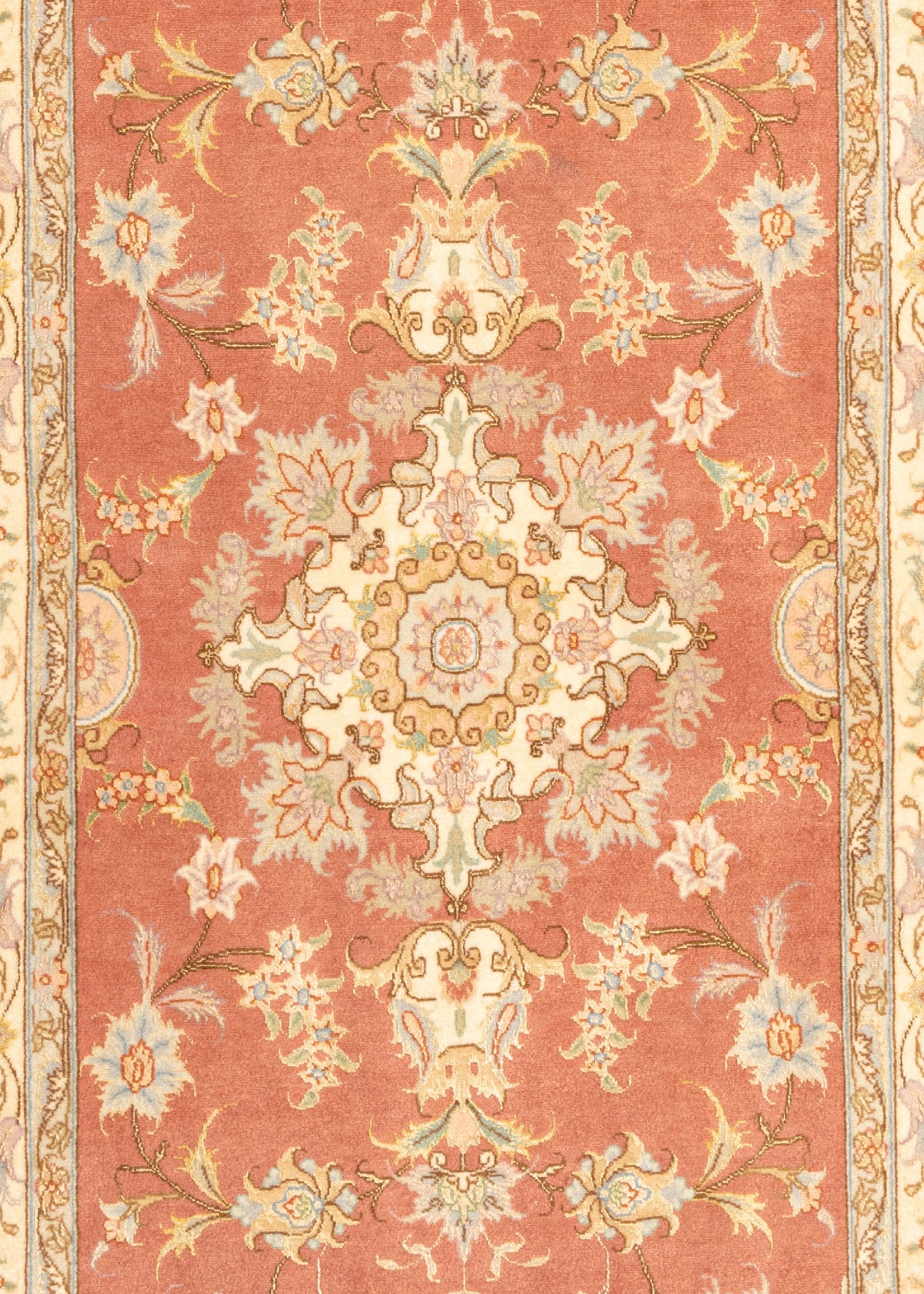 218x85 Tabriz con seta