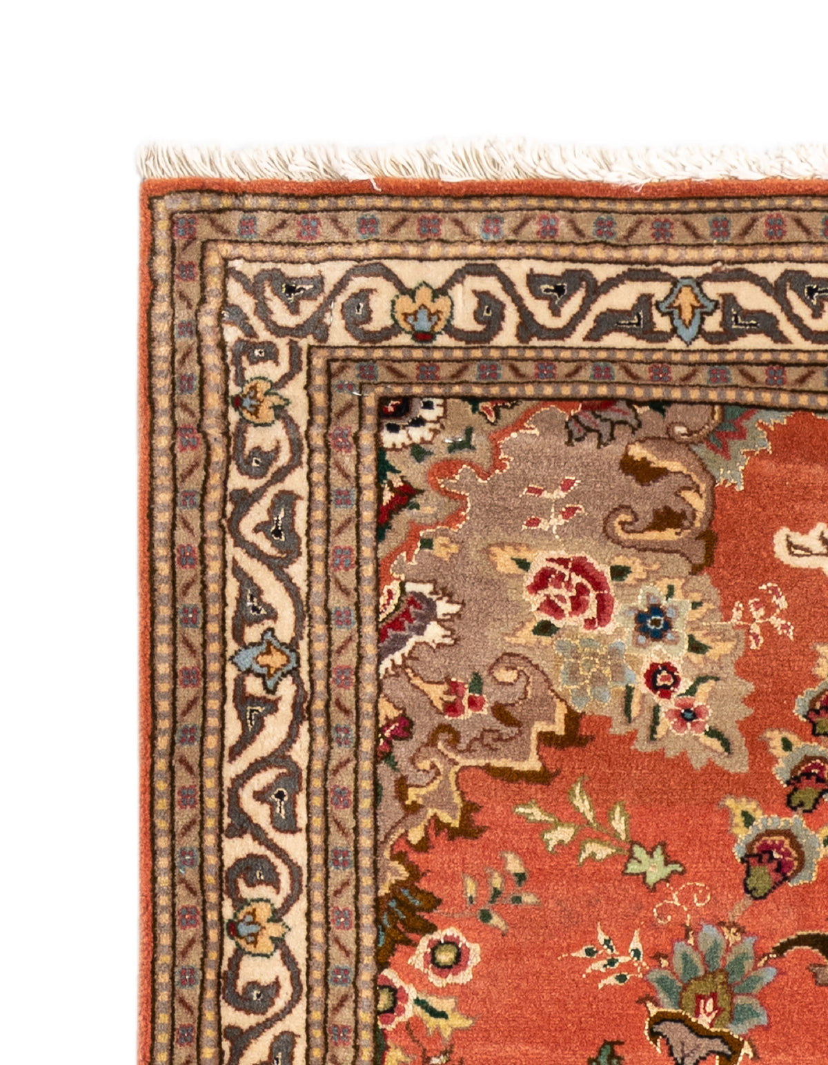 207x83 Tabriz con seta