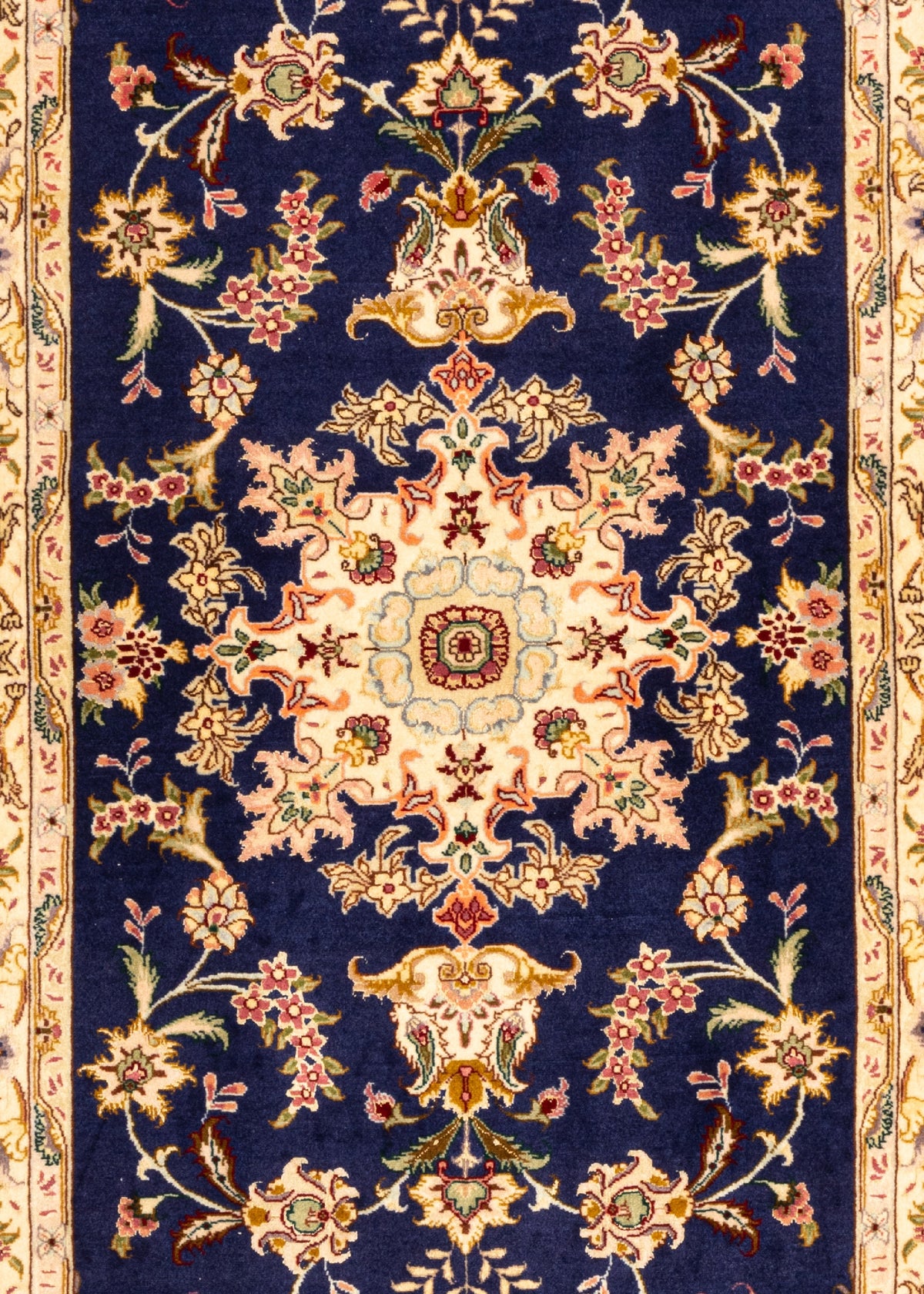 204 x 80 Täbriz mit Seide
