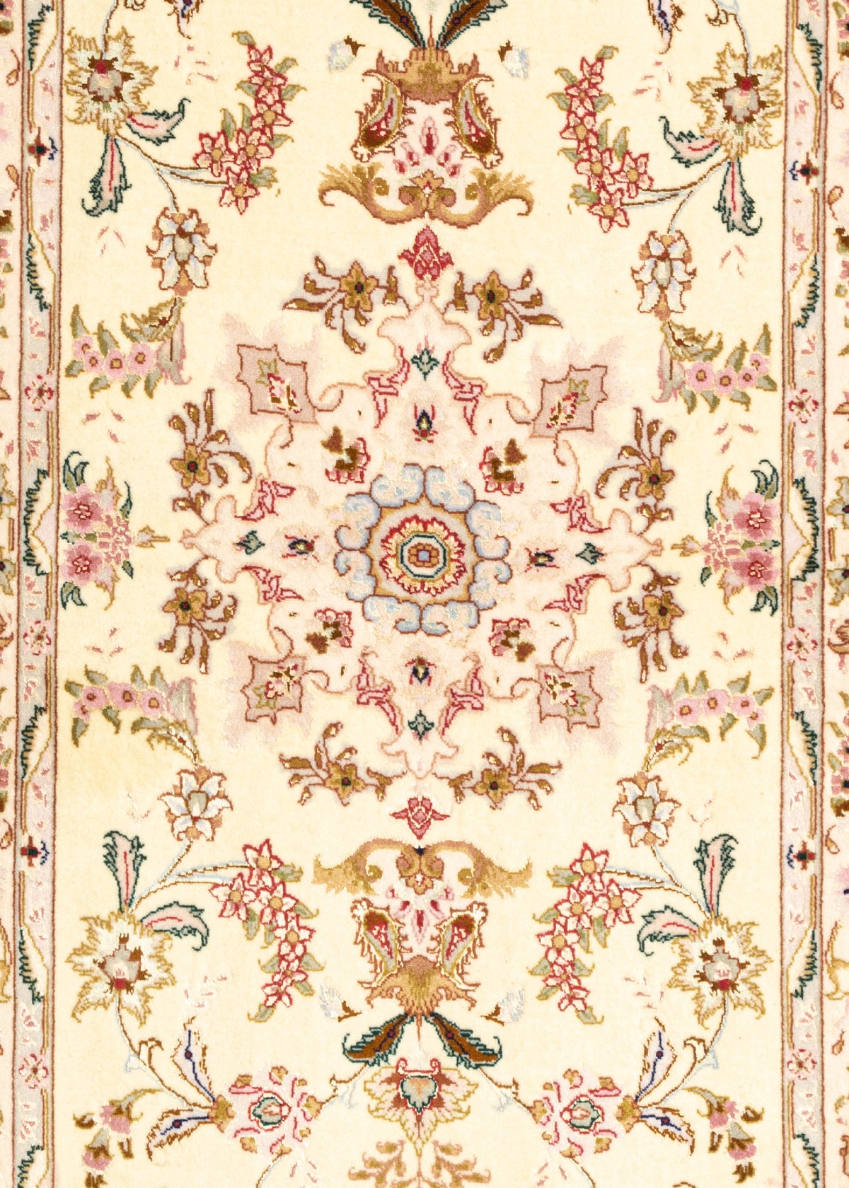 215x83 Tabriz con seta