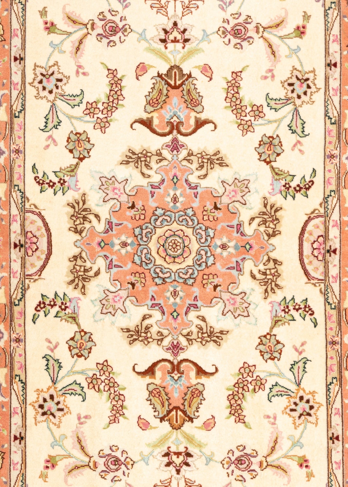 208x82 Tabriz with silk