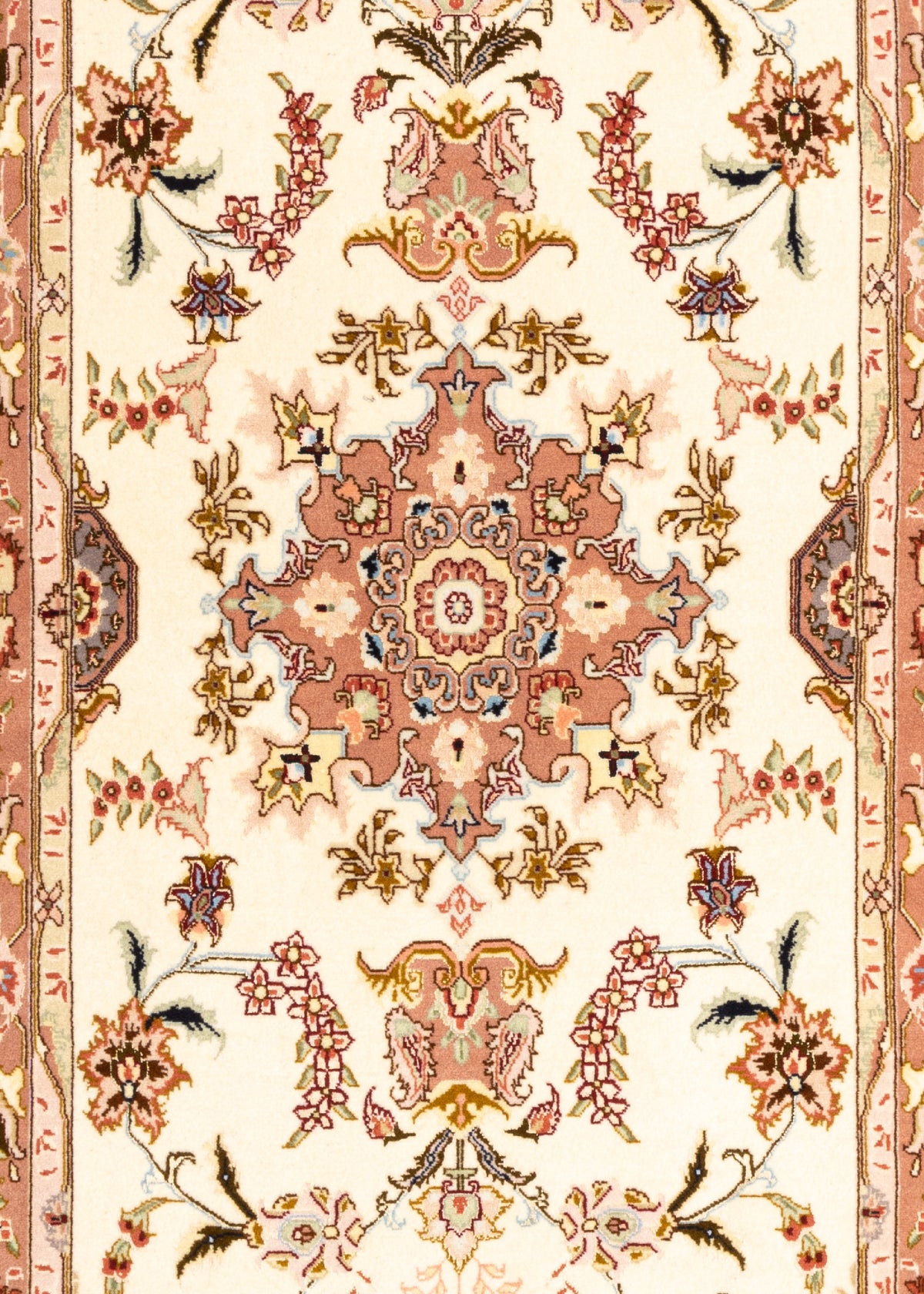 218 x 80 Täbriz mit Seide