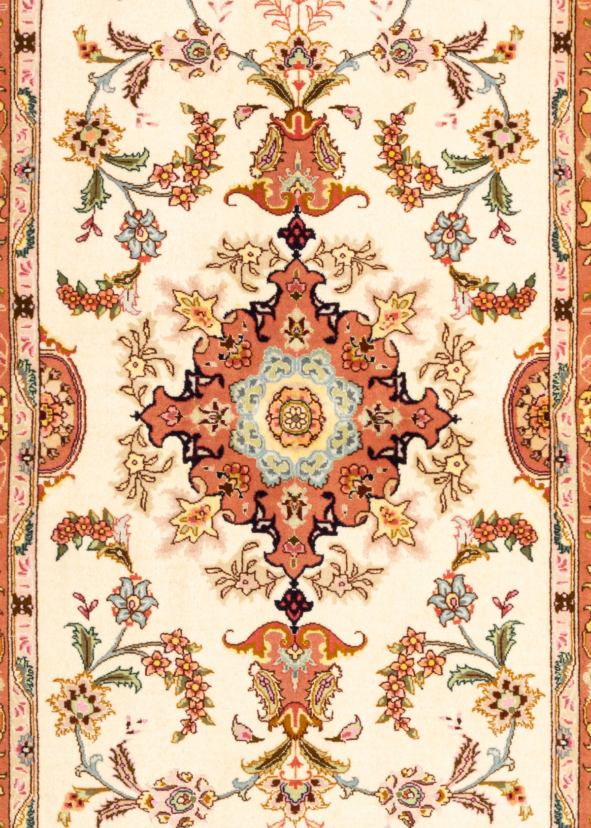 205x85 Tabriz avec soie