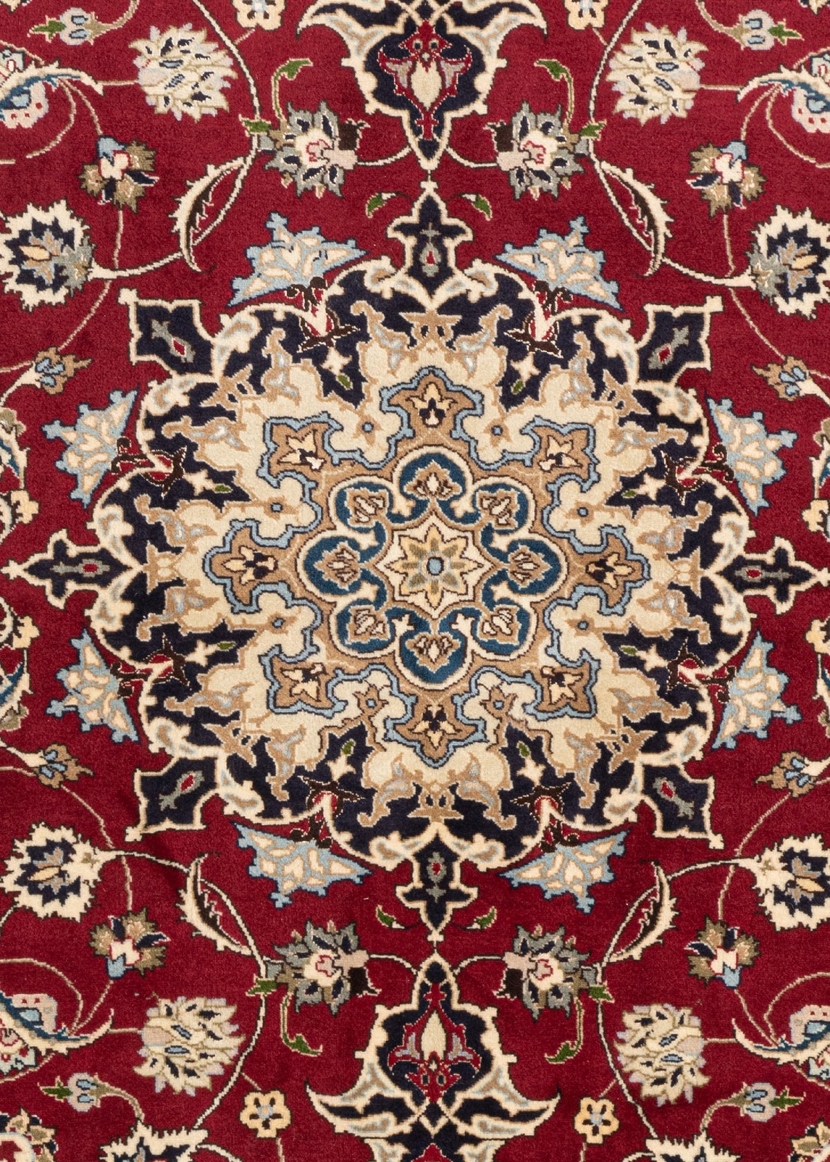 206 x 153 Täbriz mit Seide