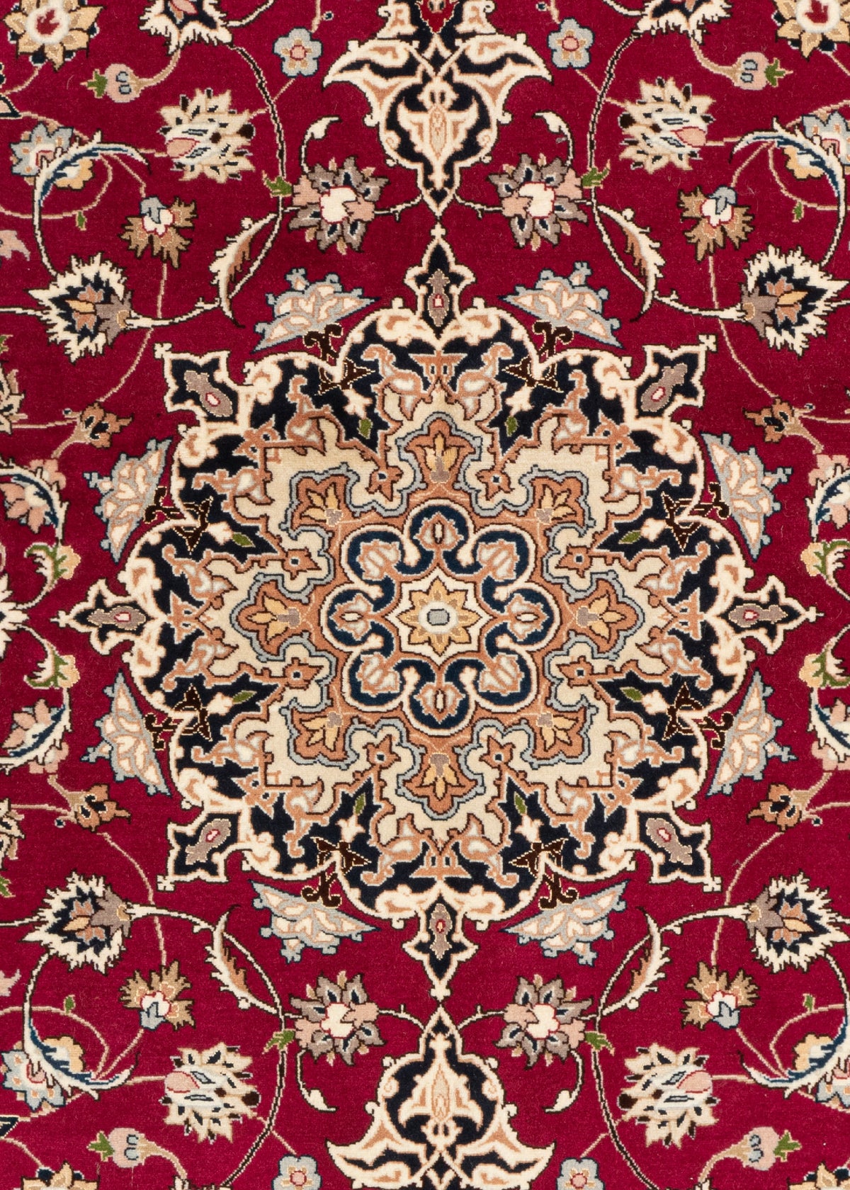 210 x 150 Täbriz mit Seide