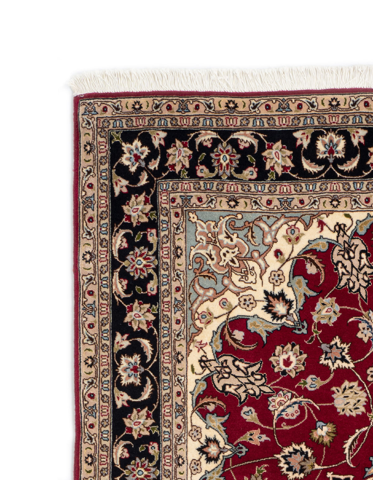 154x101 Tabriz avec soie