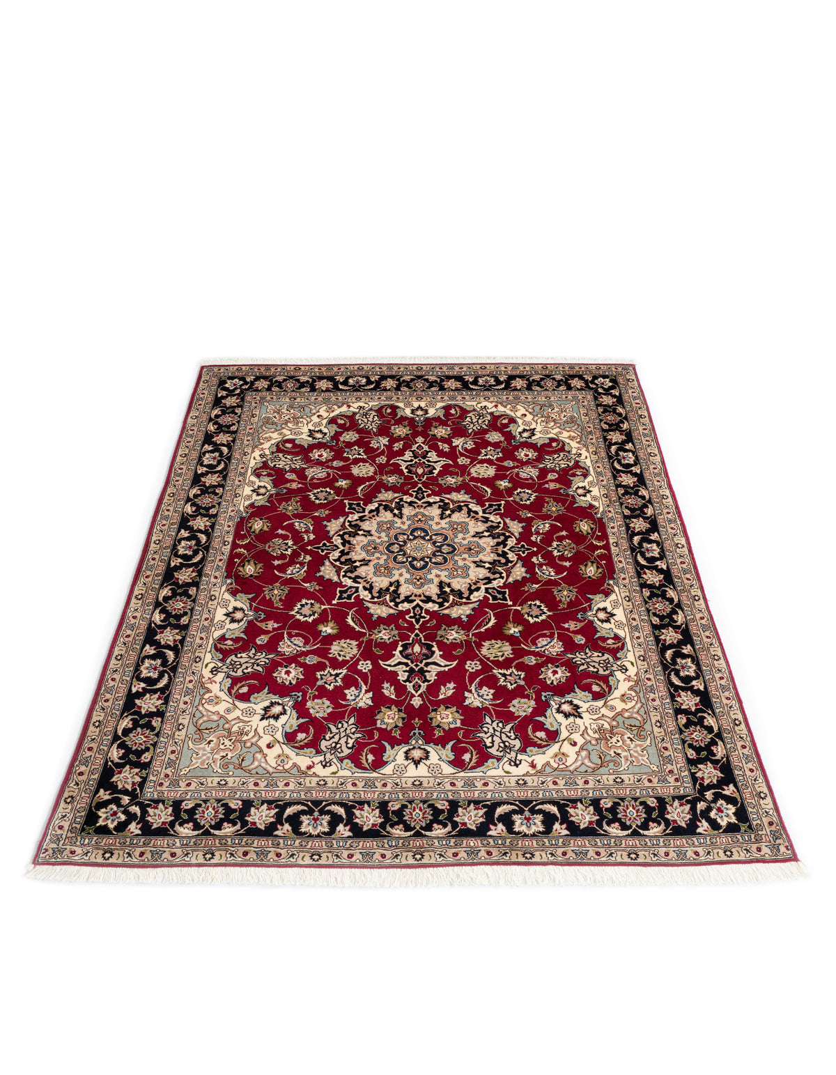 154x101 Tabriz avec soie