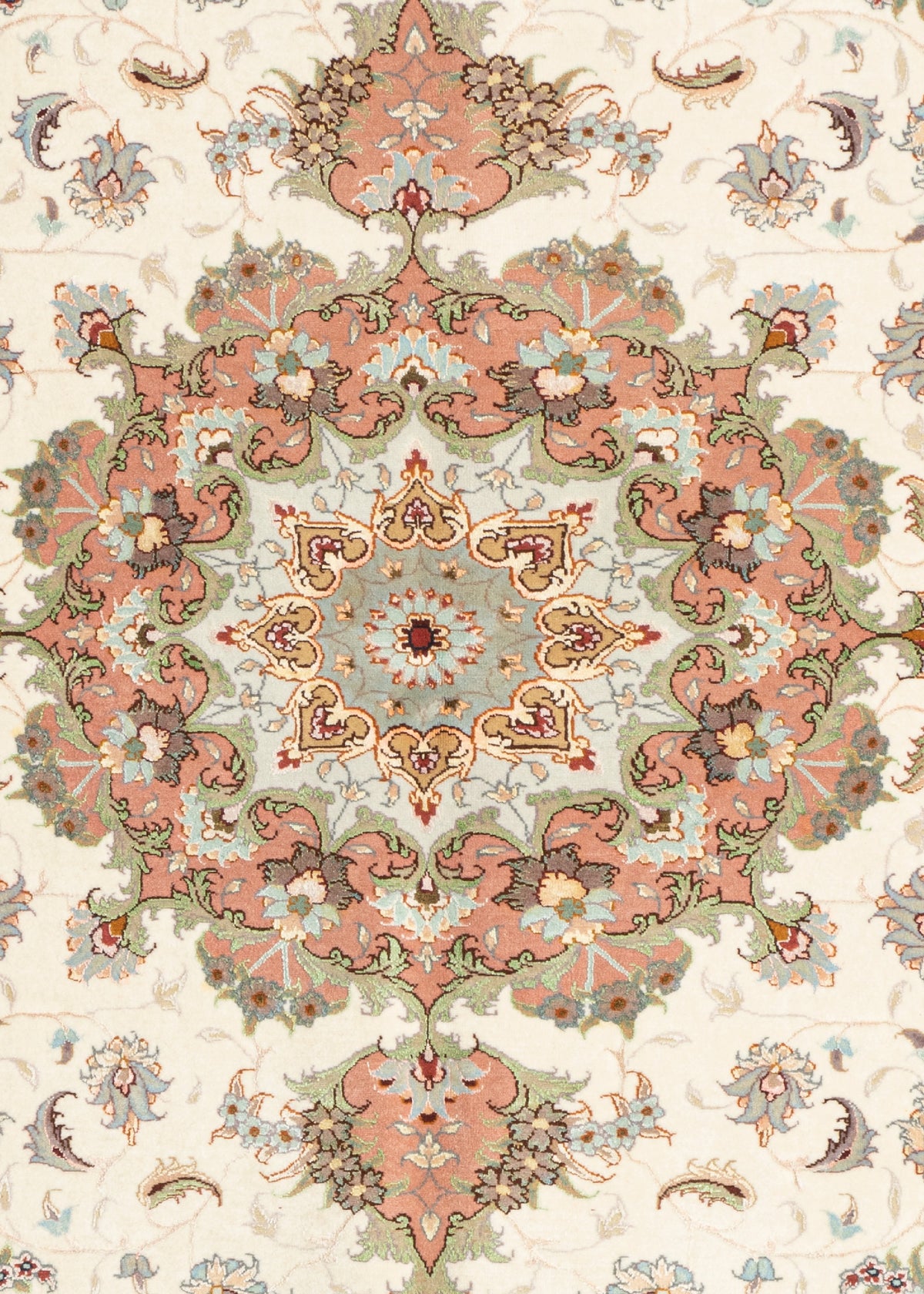 207x154 Tabriz su e con seta