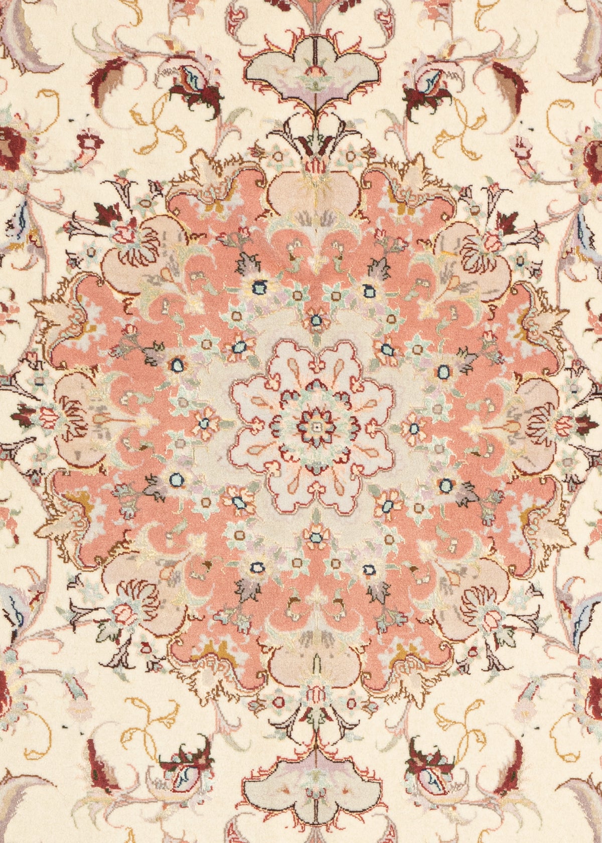 216x148 Tabriz su e con seta