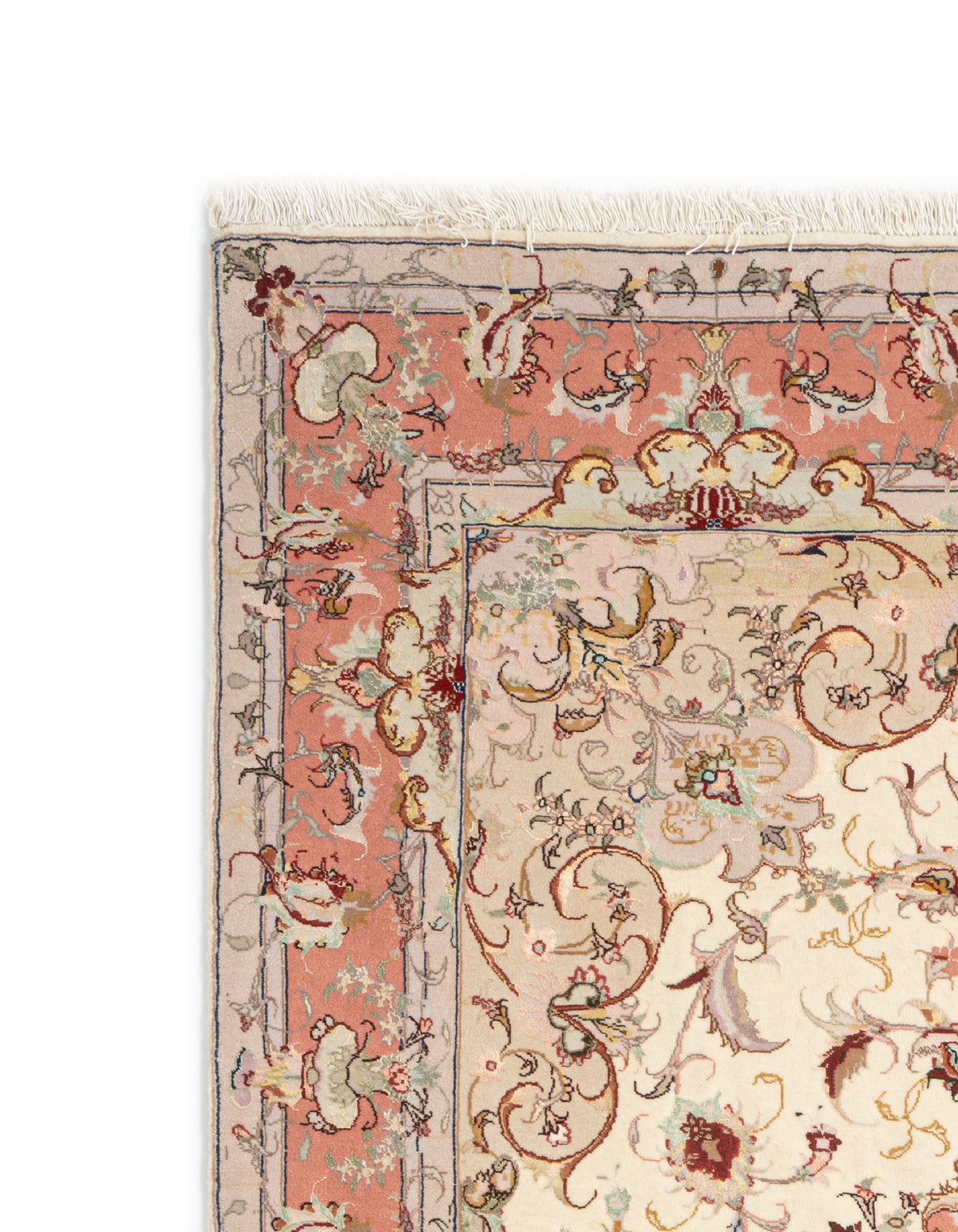 216x148 Tabriz su e con seta