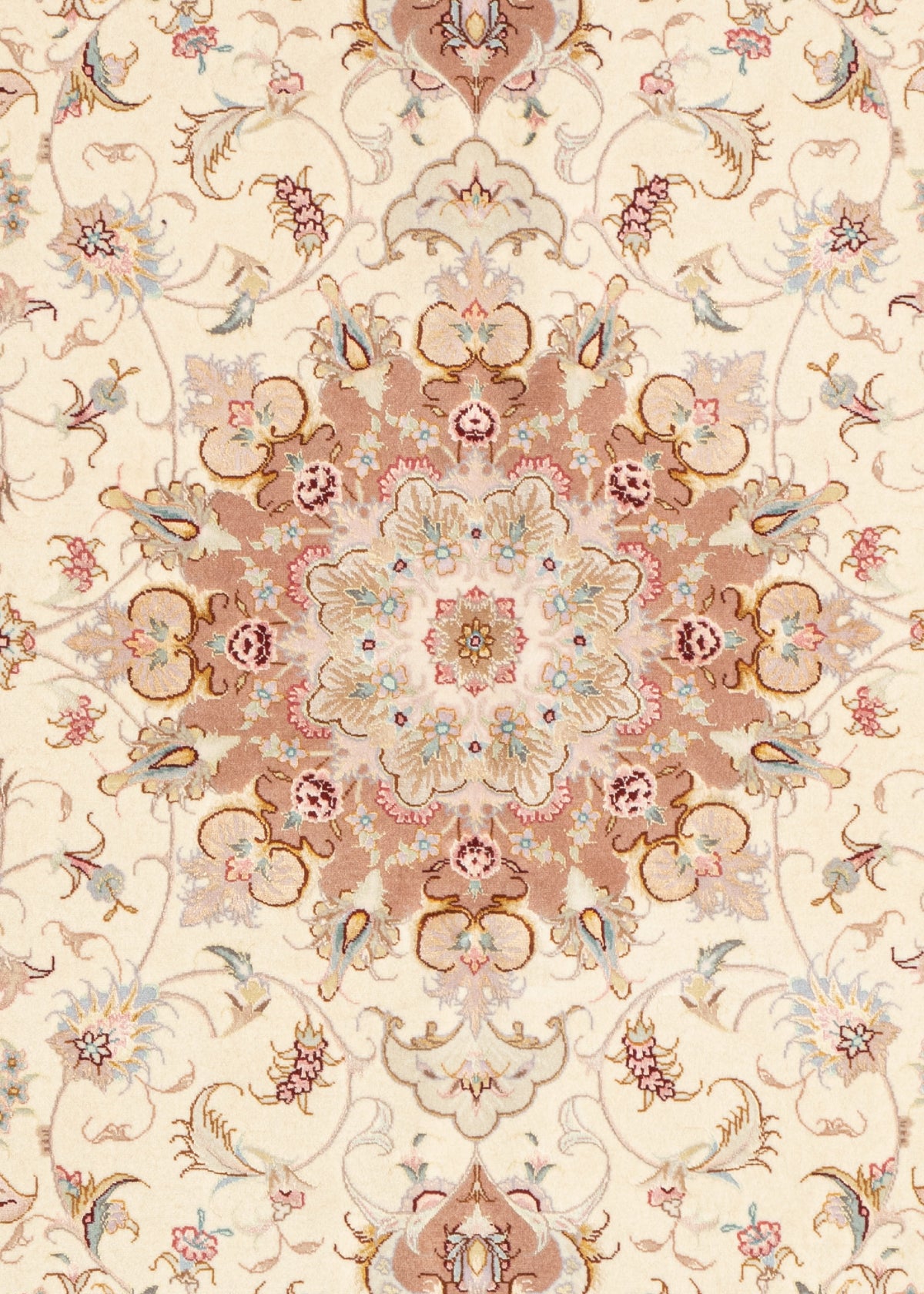 208x153 Tabriz su e con seta