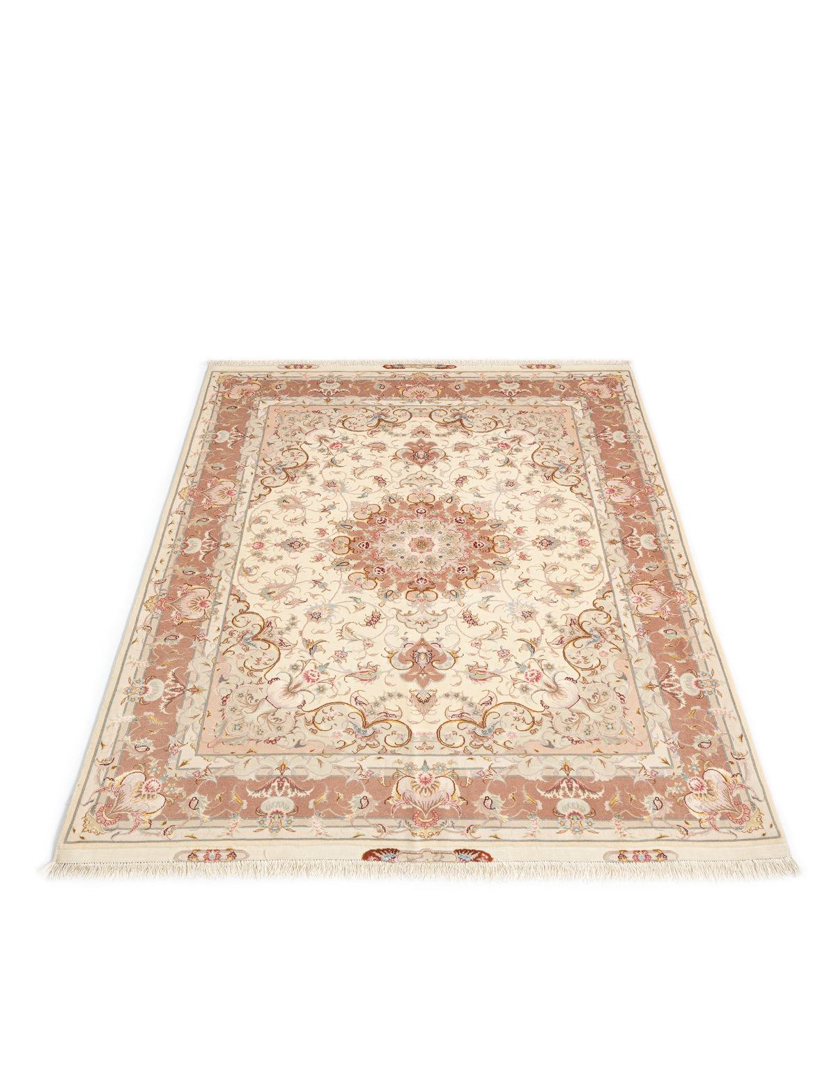 208x153 Tabriz su e con seta