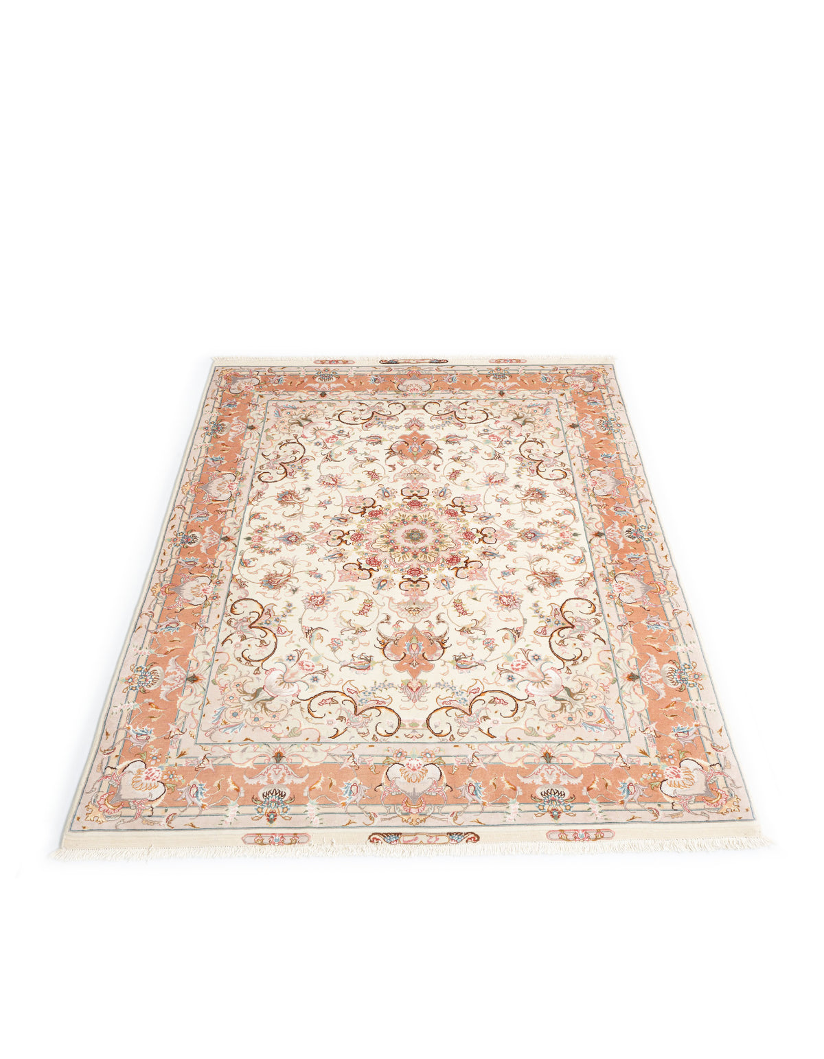 204x144 Tabriz su e con seta