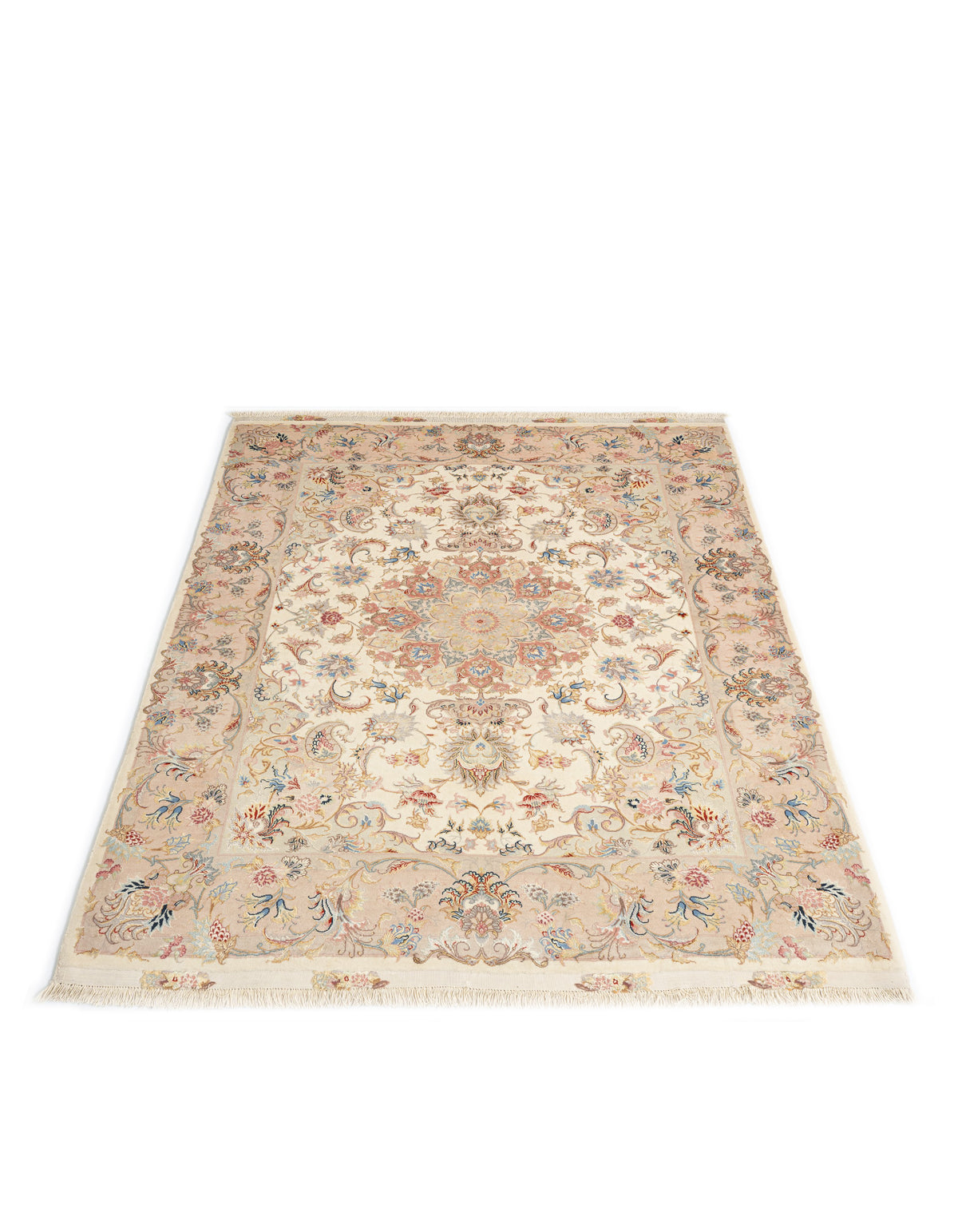 210x156 Tabriz su e con seta