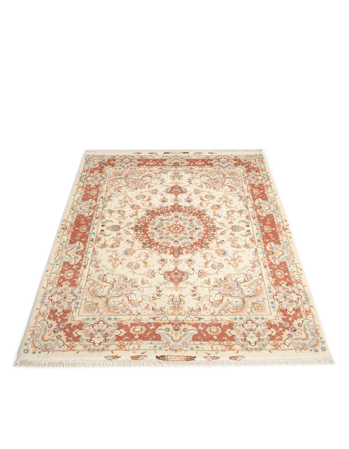 218x154 Tabriz su e con seta