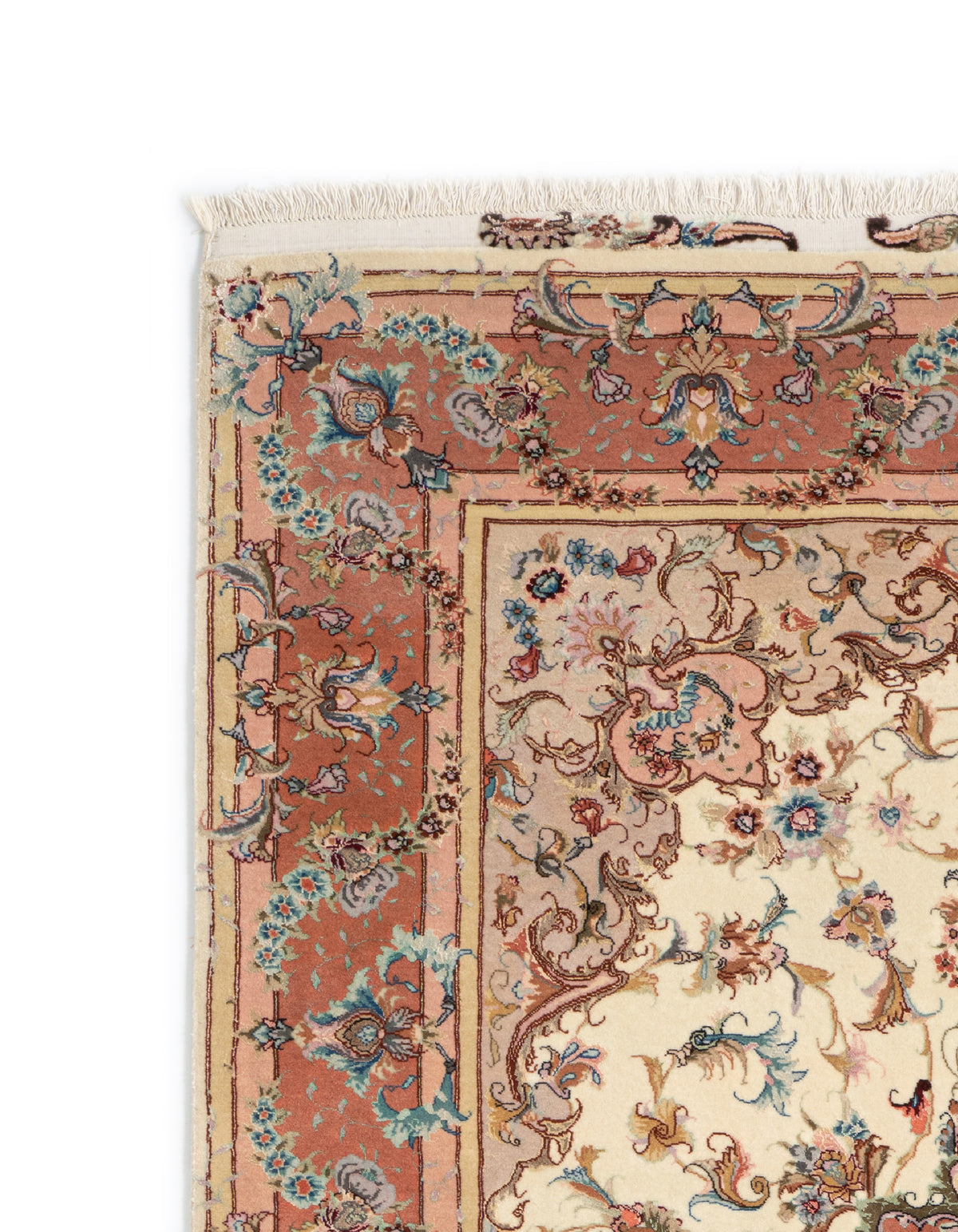 215x152 Tabriz su e con seta