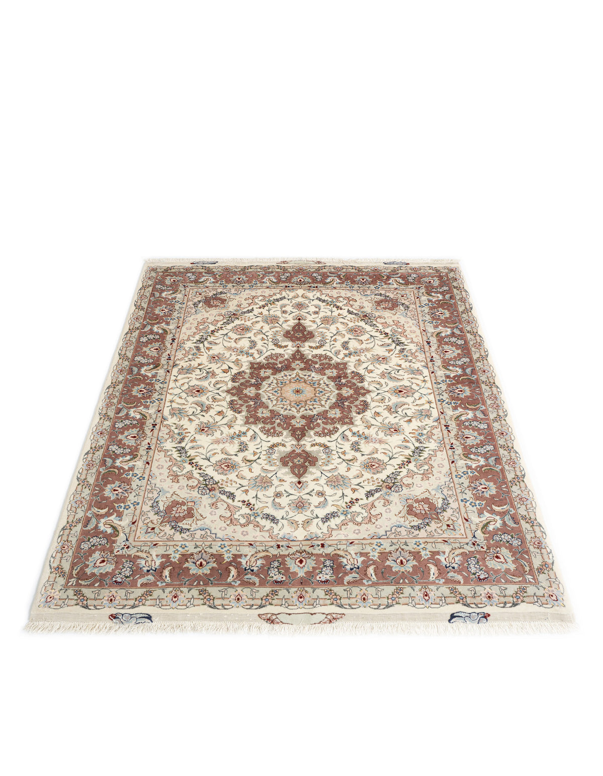 208x152 Tabriz su e con seta