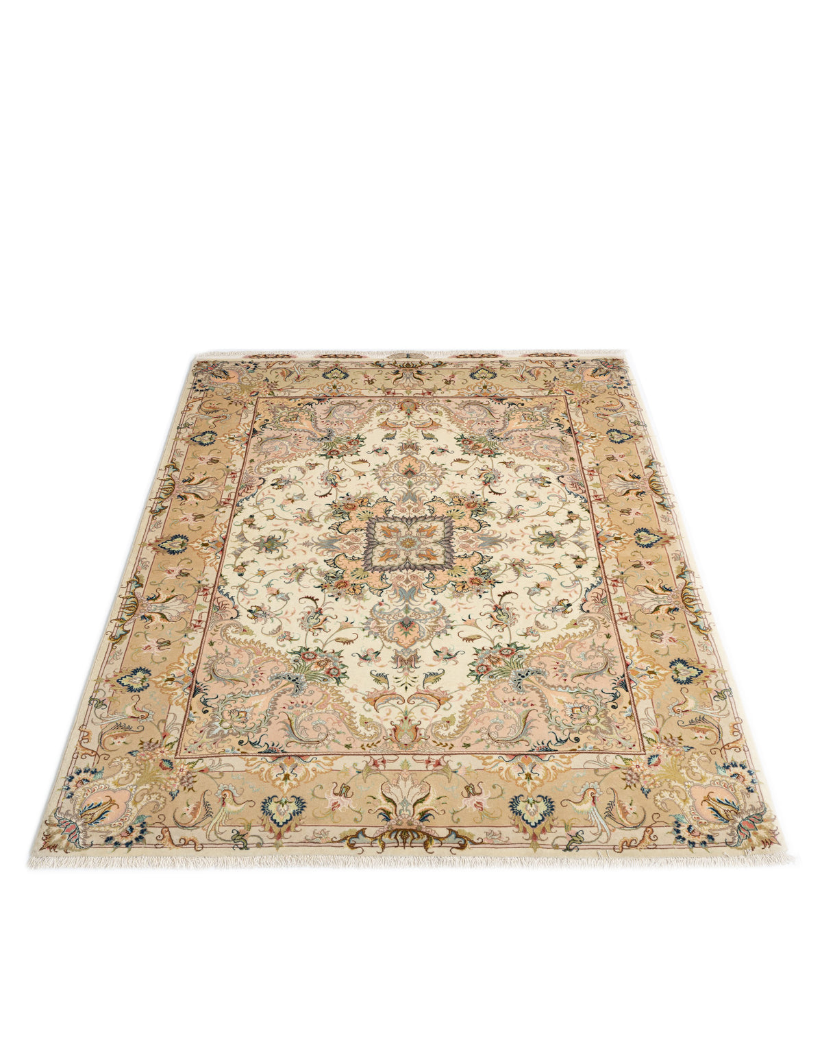 216x152 Tabriz su e con seta