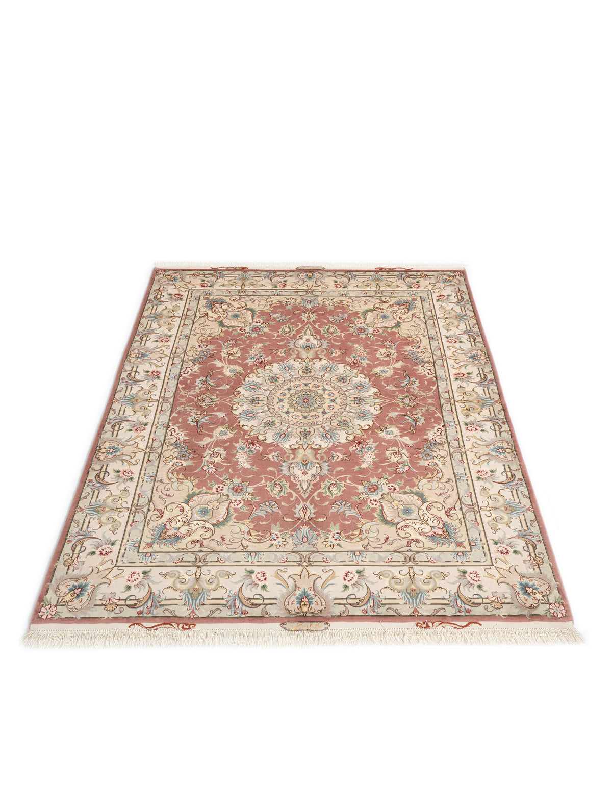 207x155 Tabriz su e con seta