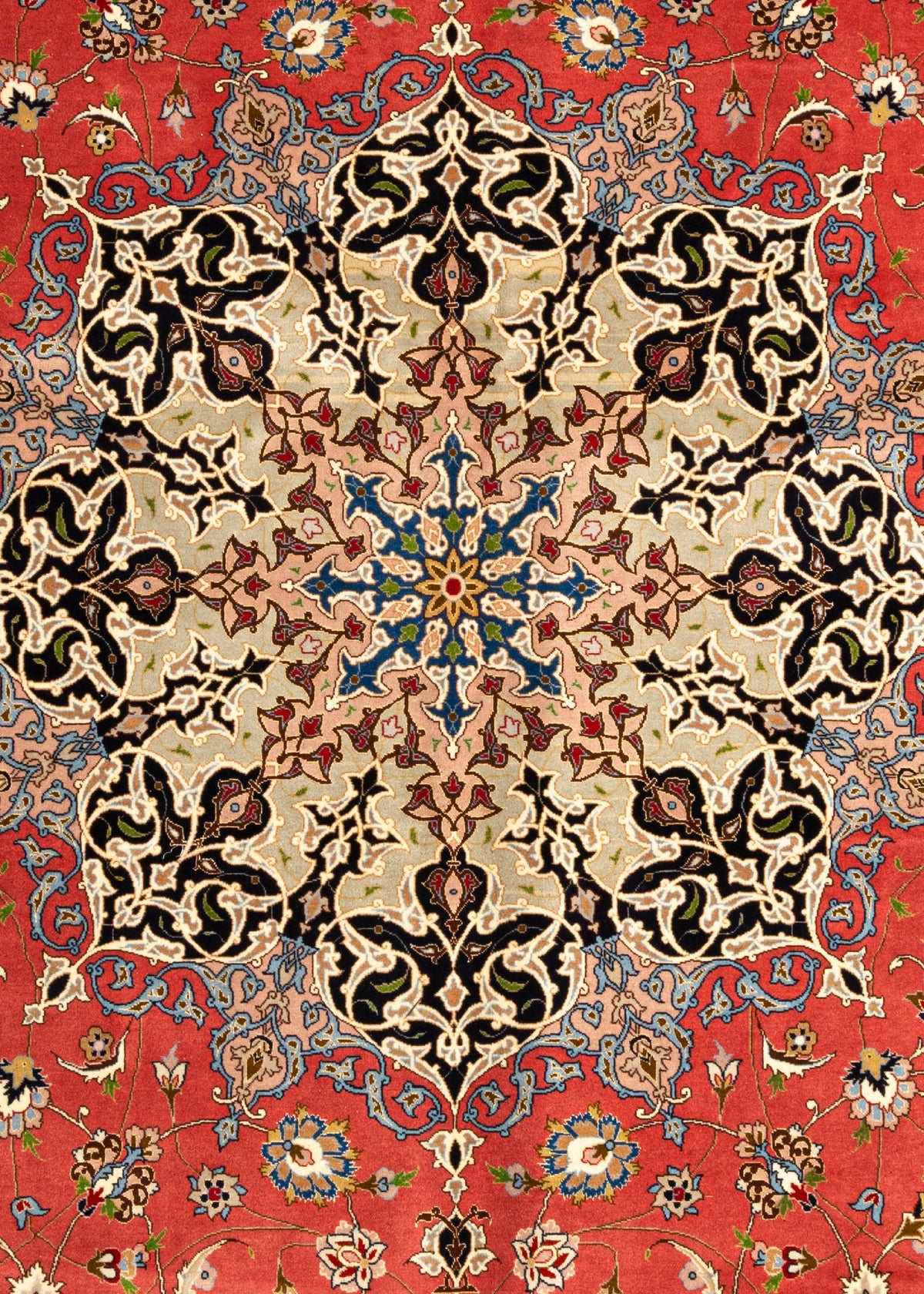 400 x 301 Täbriz mit Seide
