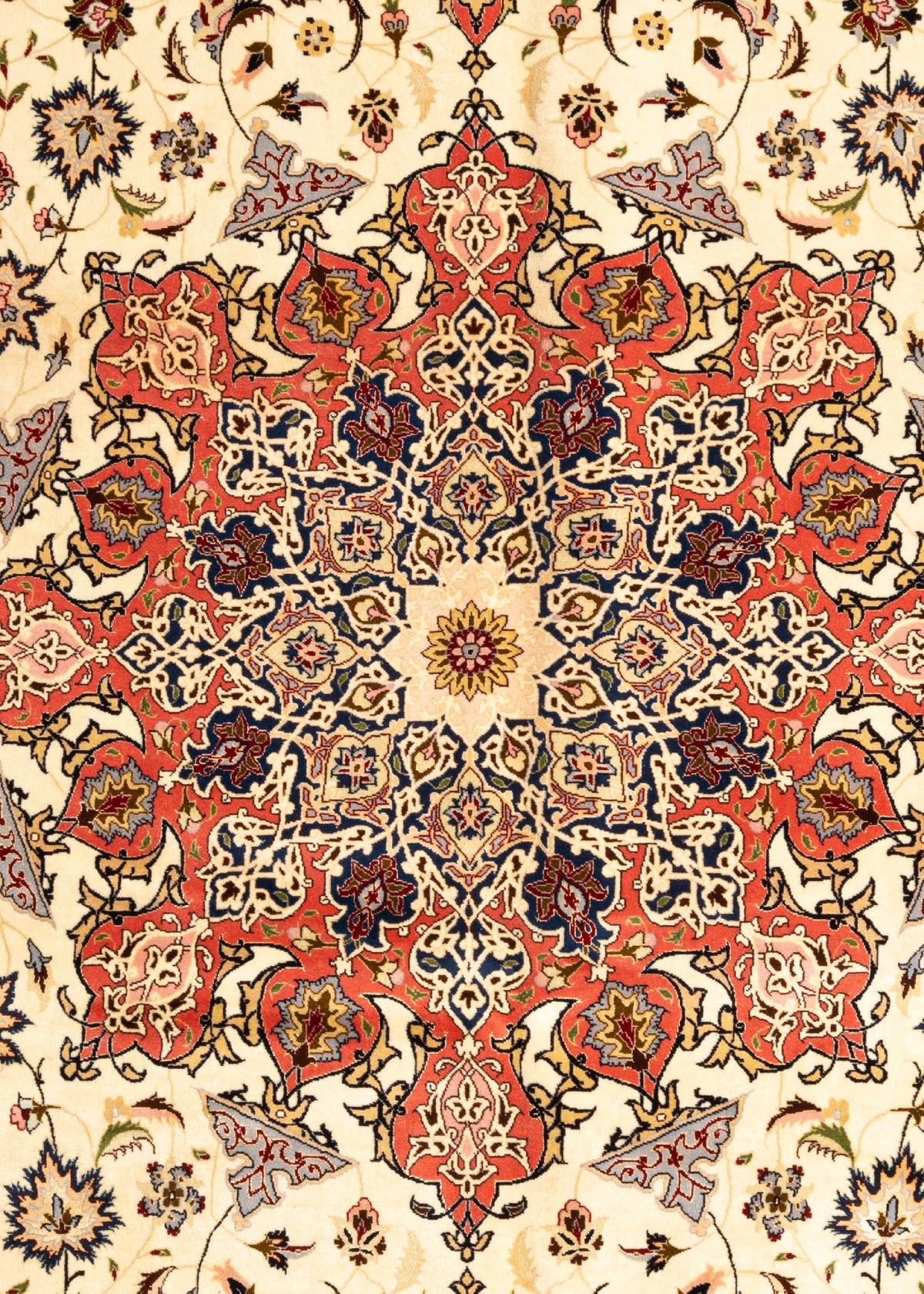 399 x 303 Täbriz mit Seide