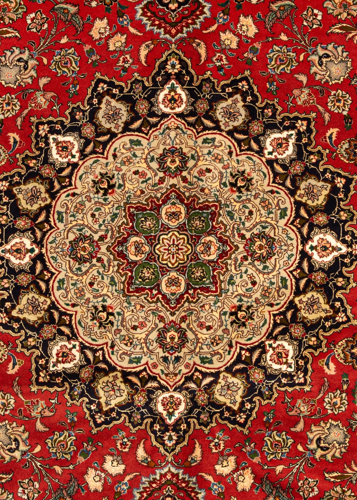 390x298 Tabriz with silk