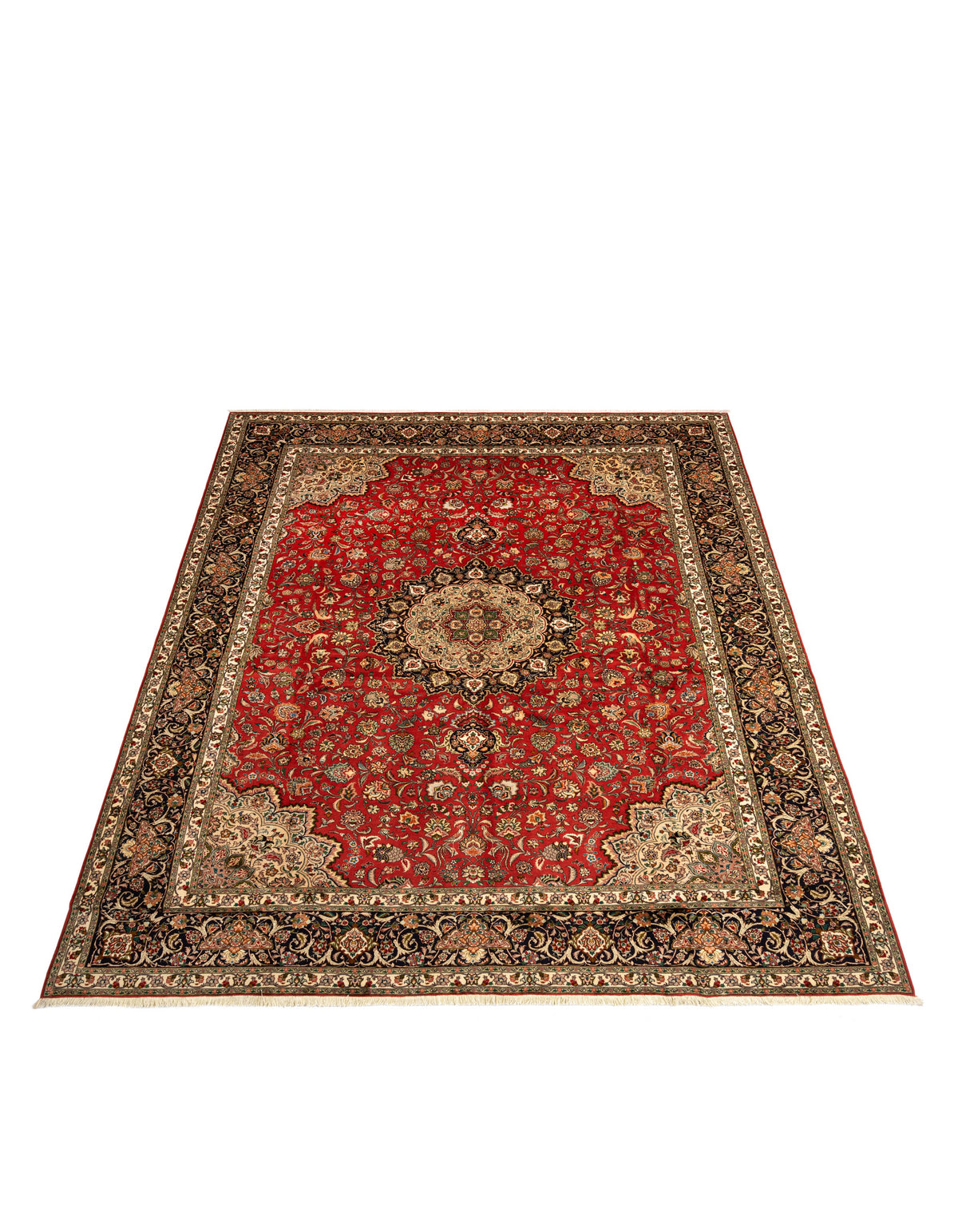 390x298 Tabriz with silk