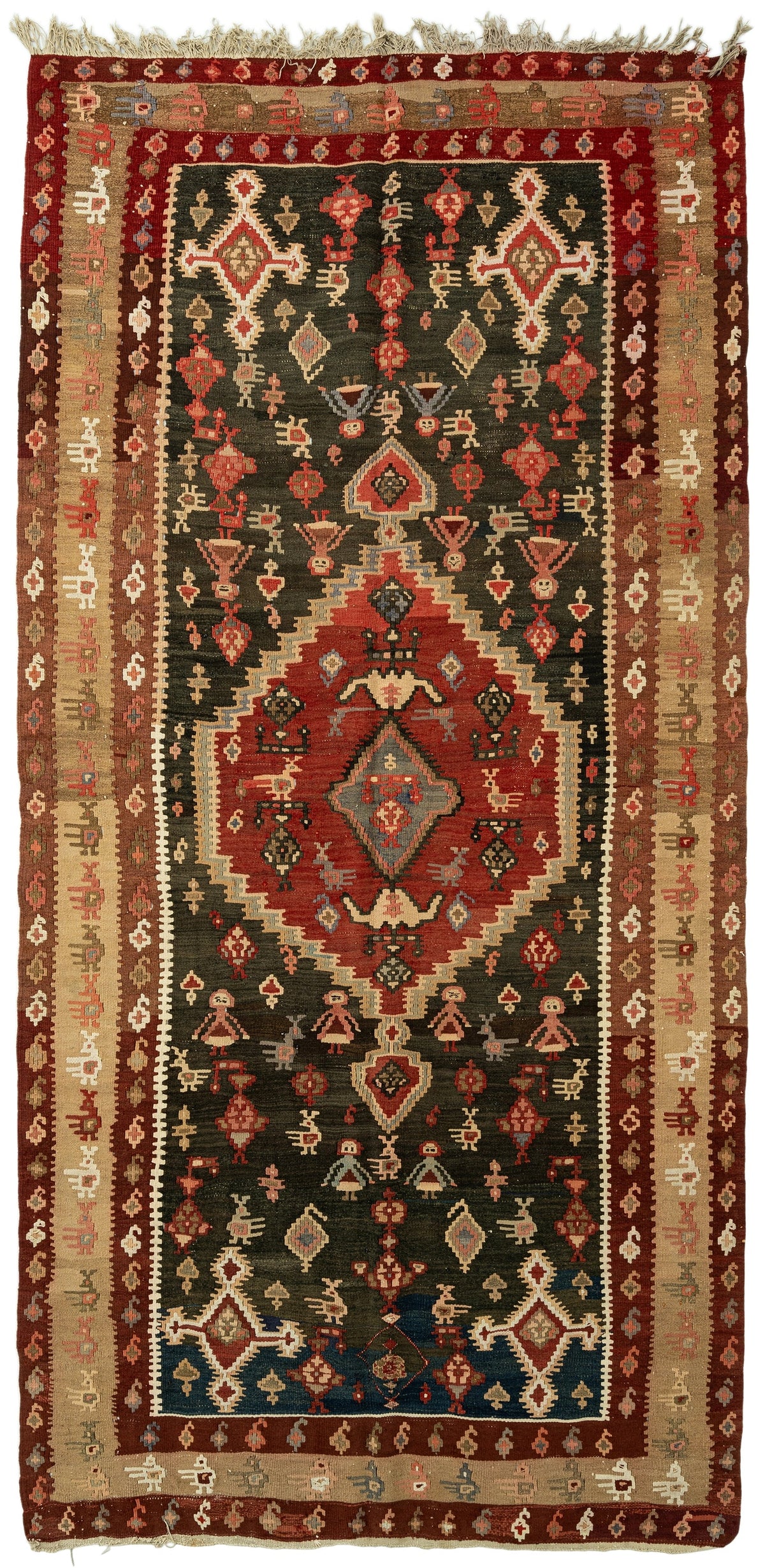 345 x 165 Shahsevan Kelim alt