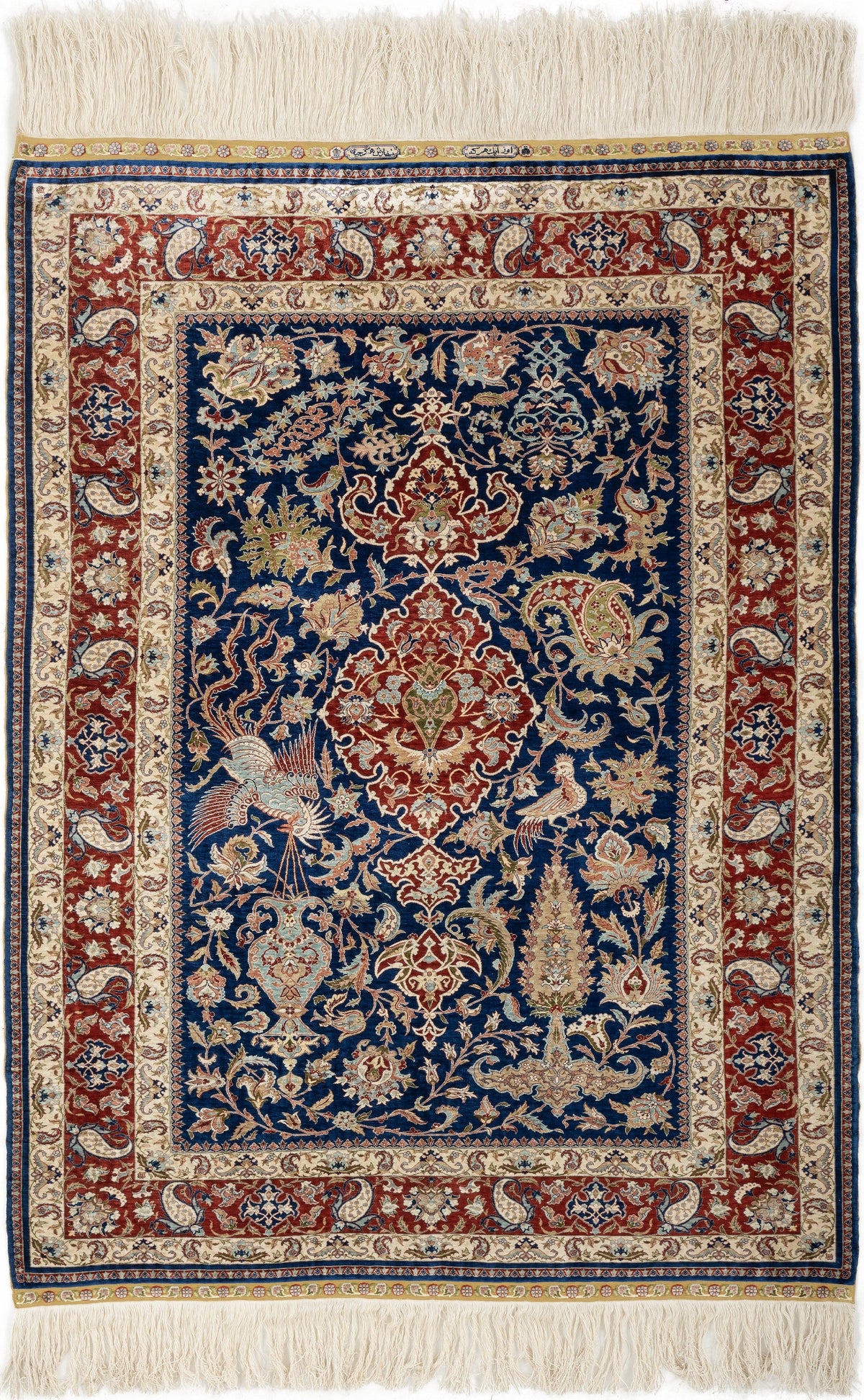 147 x 100 Hereke Seide