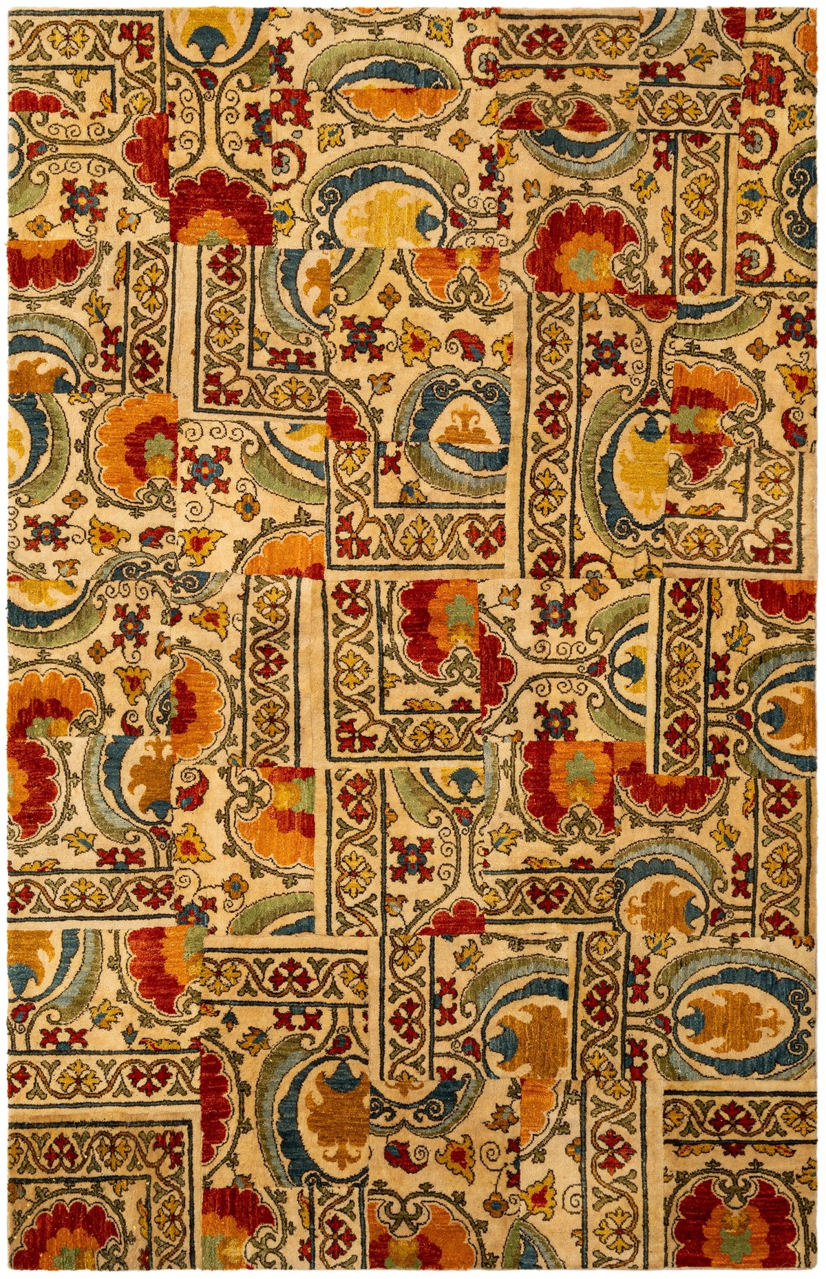 244 x 167 Vintage Patchwork