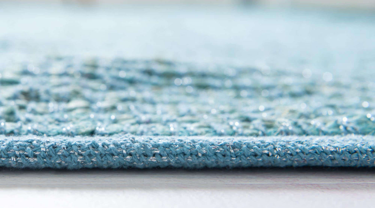 274 x 183 Metallic Jute