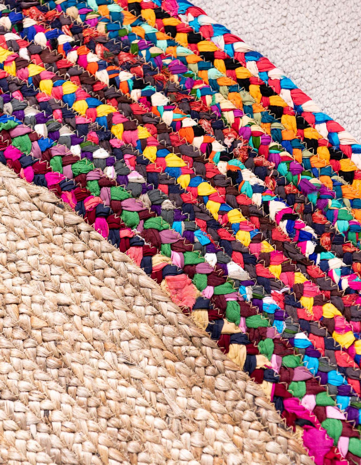 245 x 245 Braided Jute