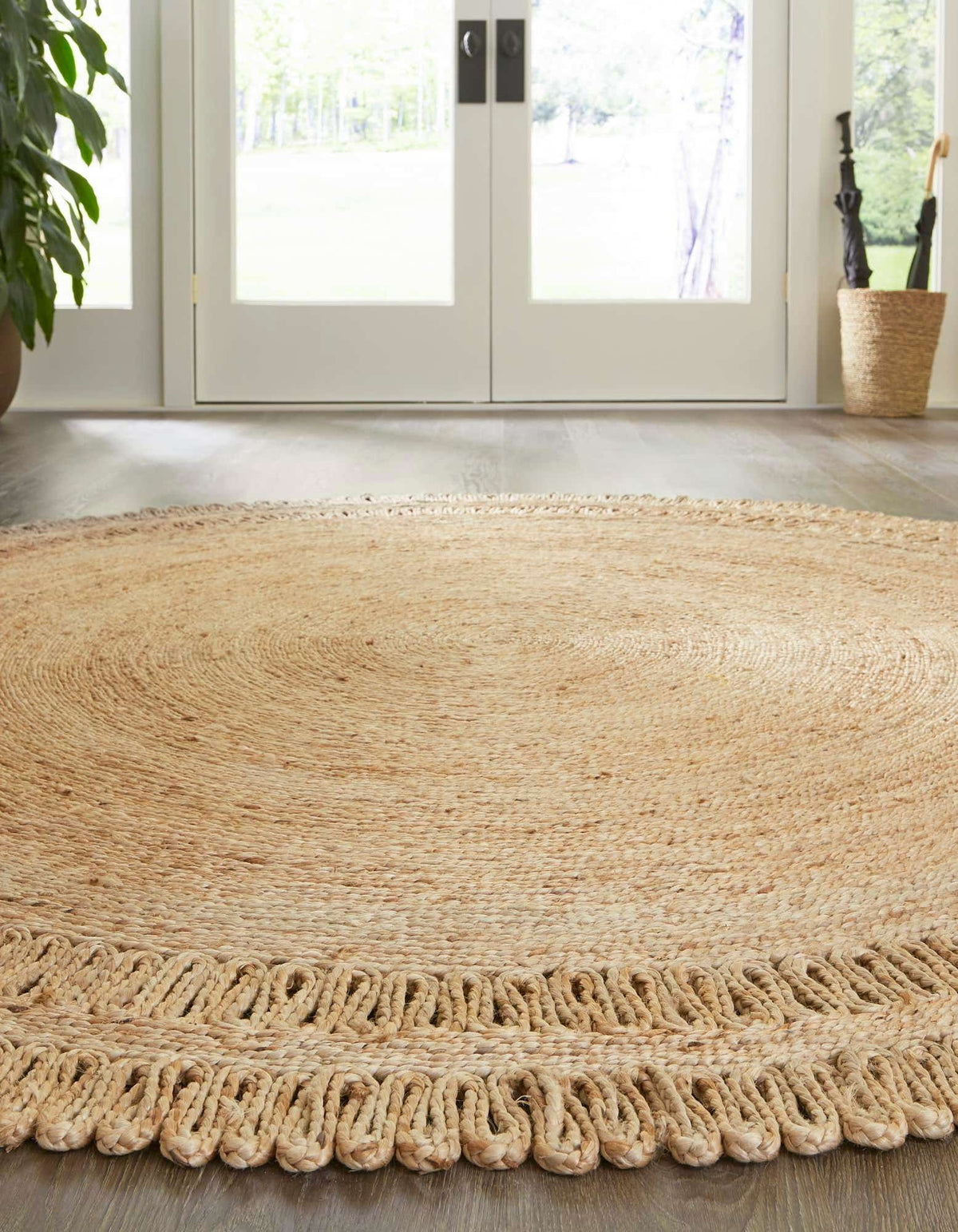 244 x 244 Braided Jute