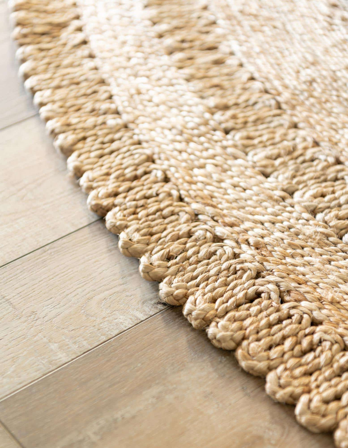 244 x 244 Braided Jute