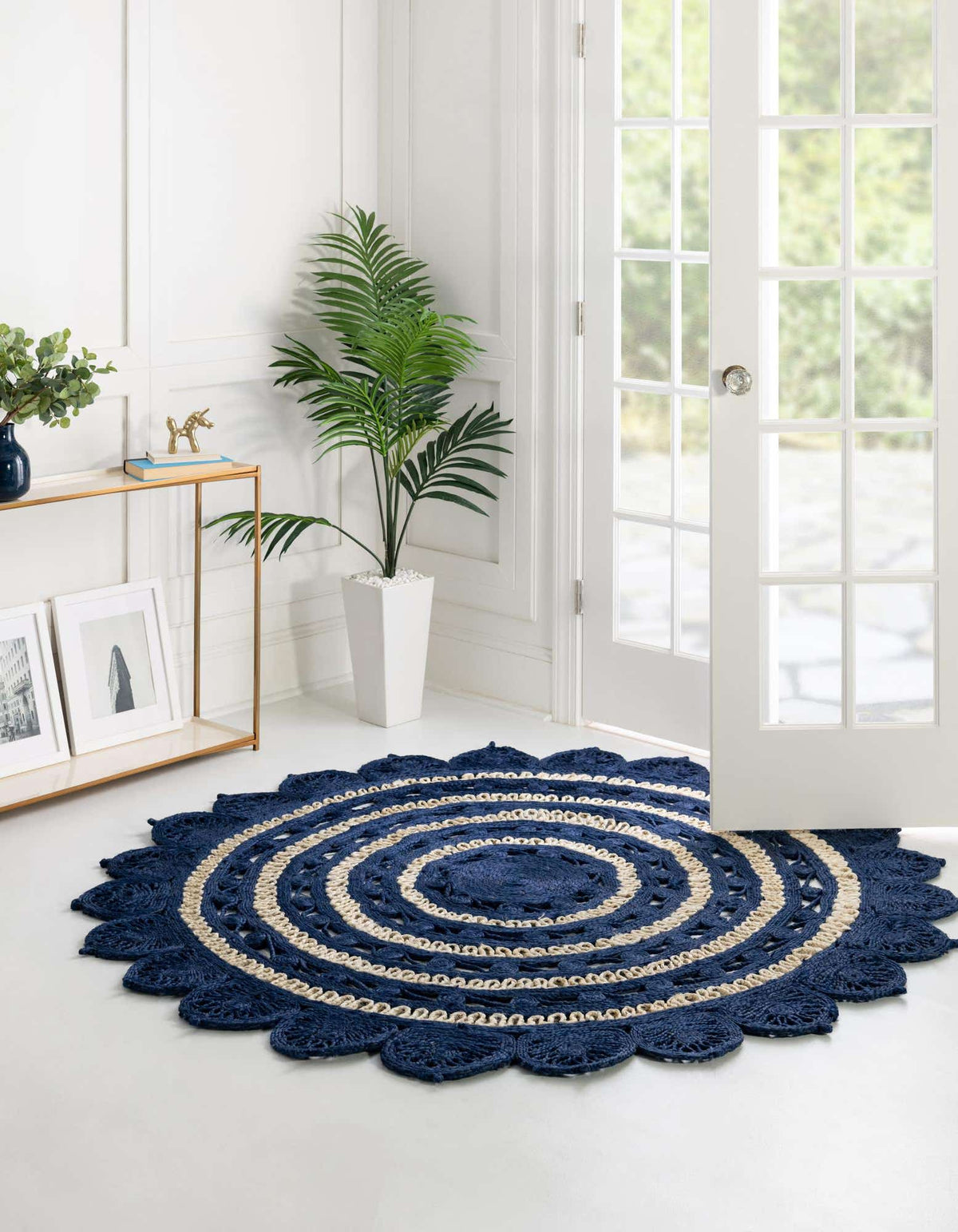 61 x 61 Braided Jute