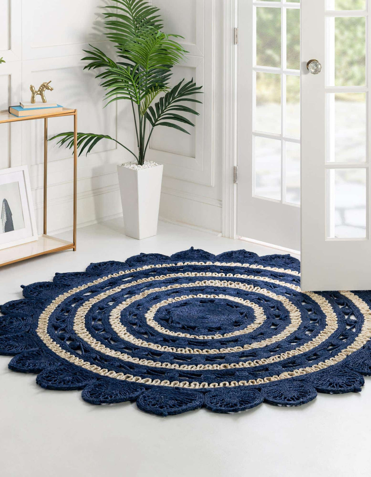 61 x 61 Braided Jute