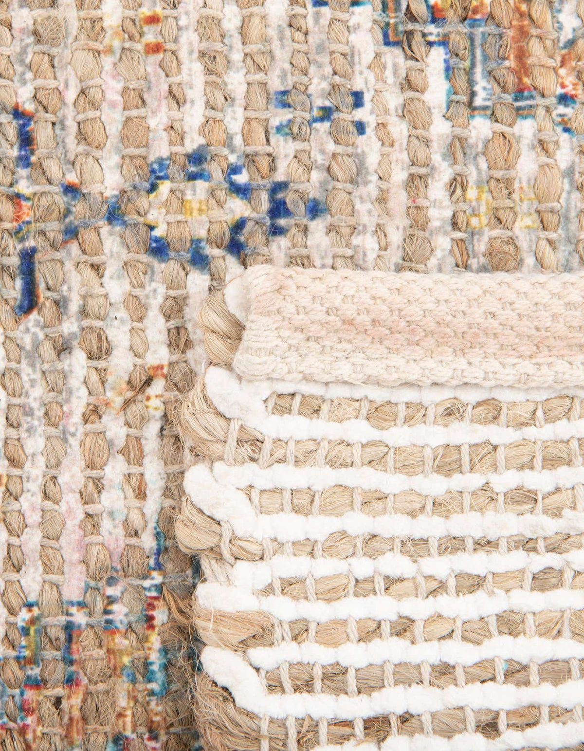94 x 61 Chenille Jute