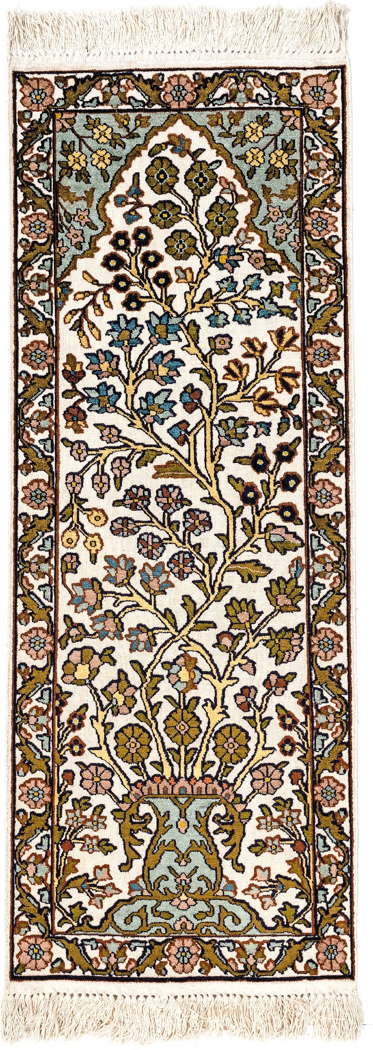 Kashmir silk