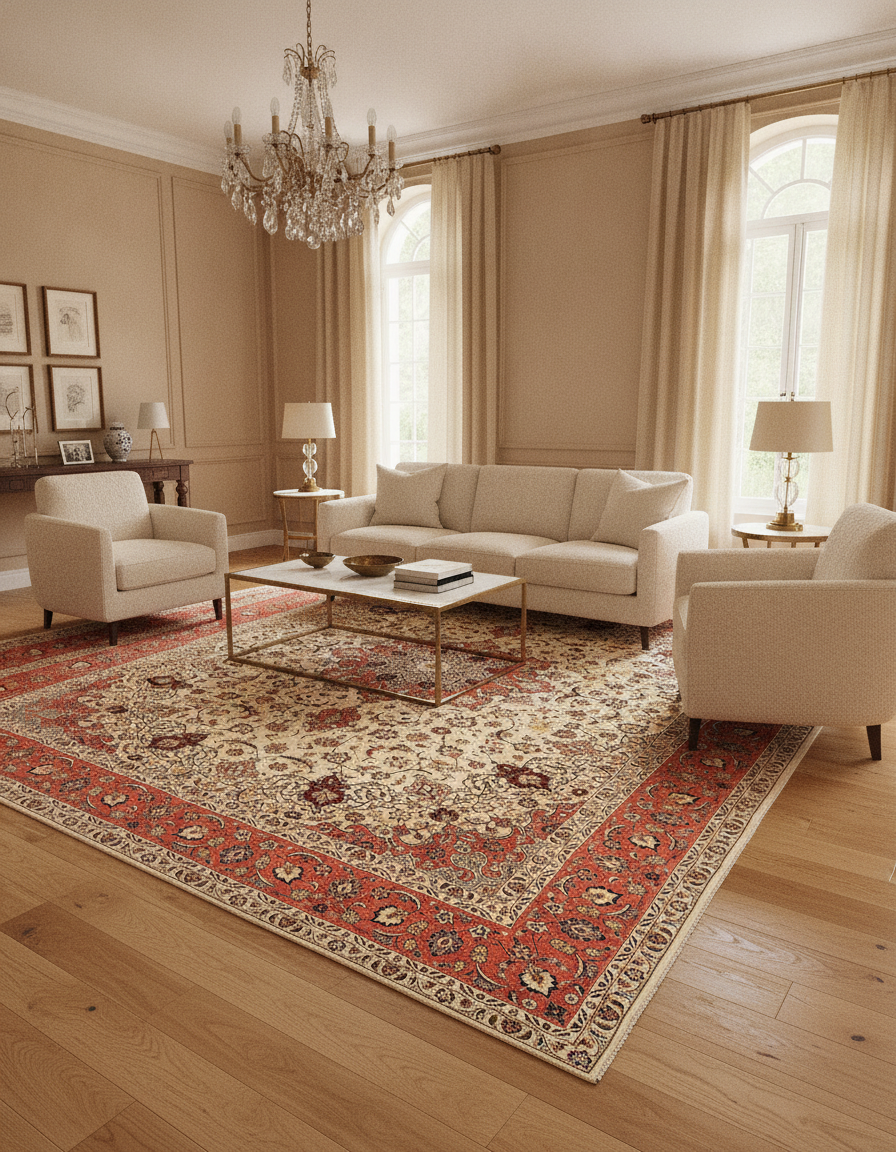 399x303 Tabriz con seta