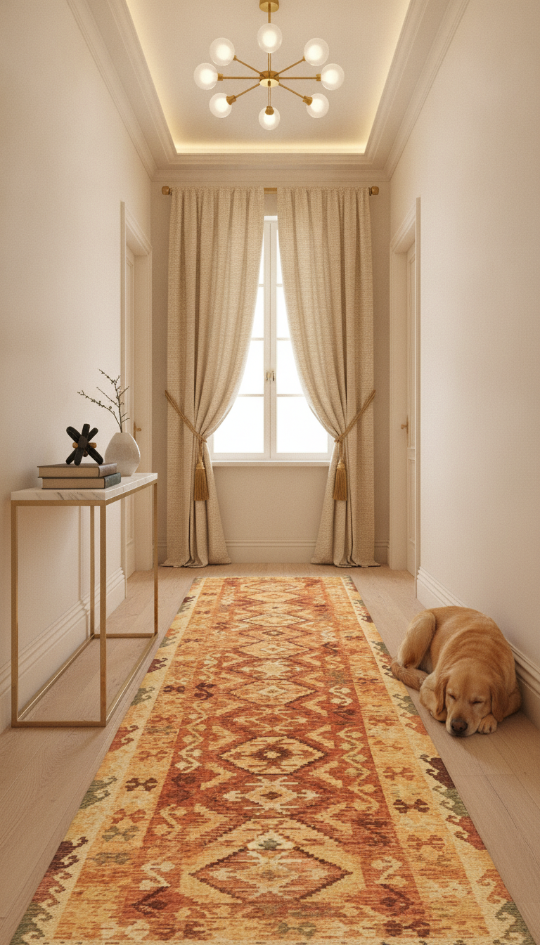 91x305 Maymana Kilim