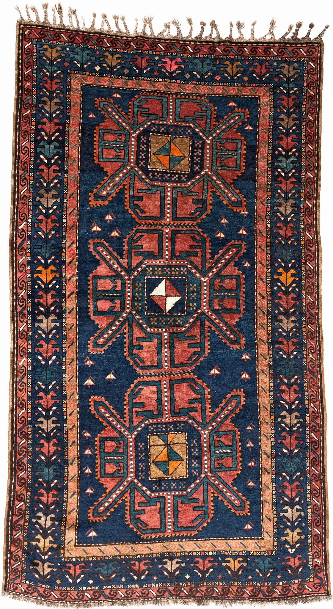 230 x 128 Kazak antico