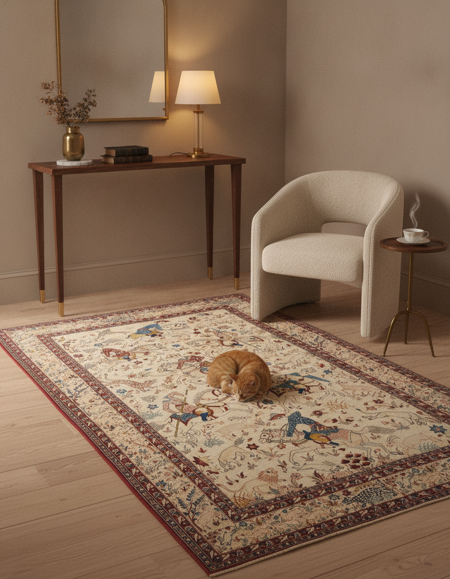 160 x 225 Isfahan on Seide
