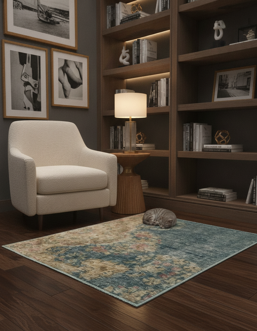 59x75 Vintage Royal