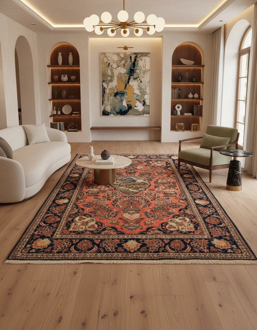 132 x 196 Kashan