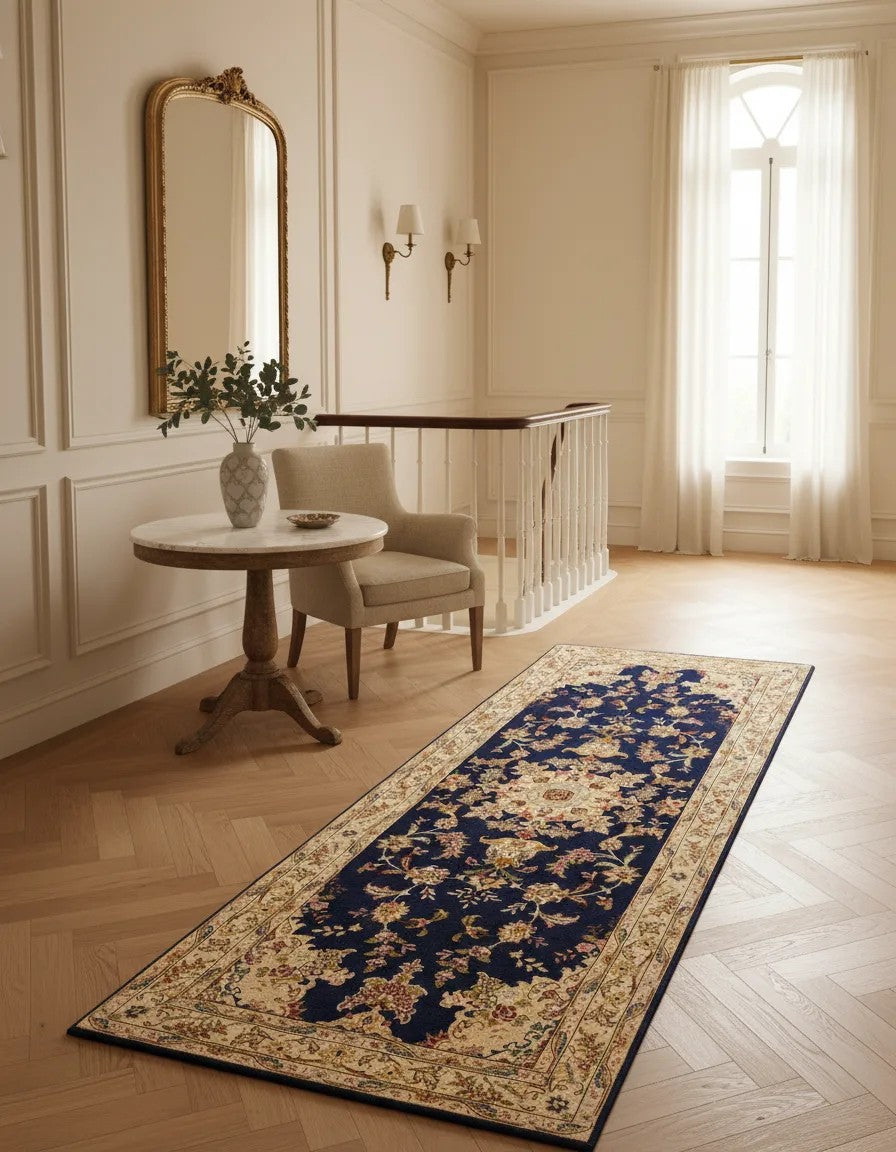 204 x 80 Täbriz mit Seide