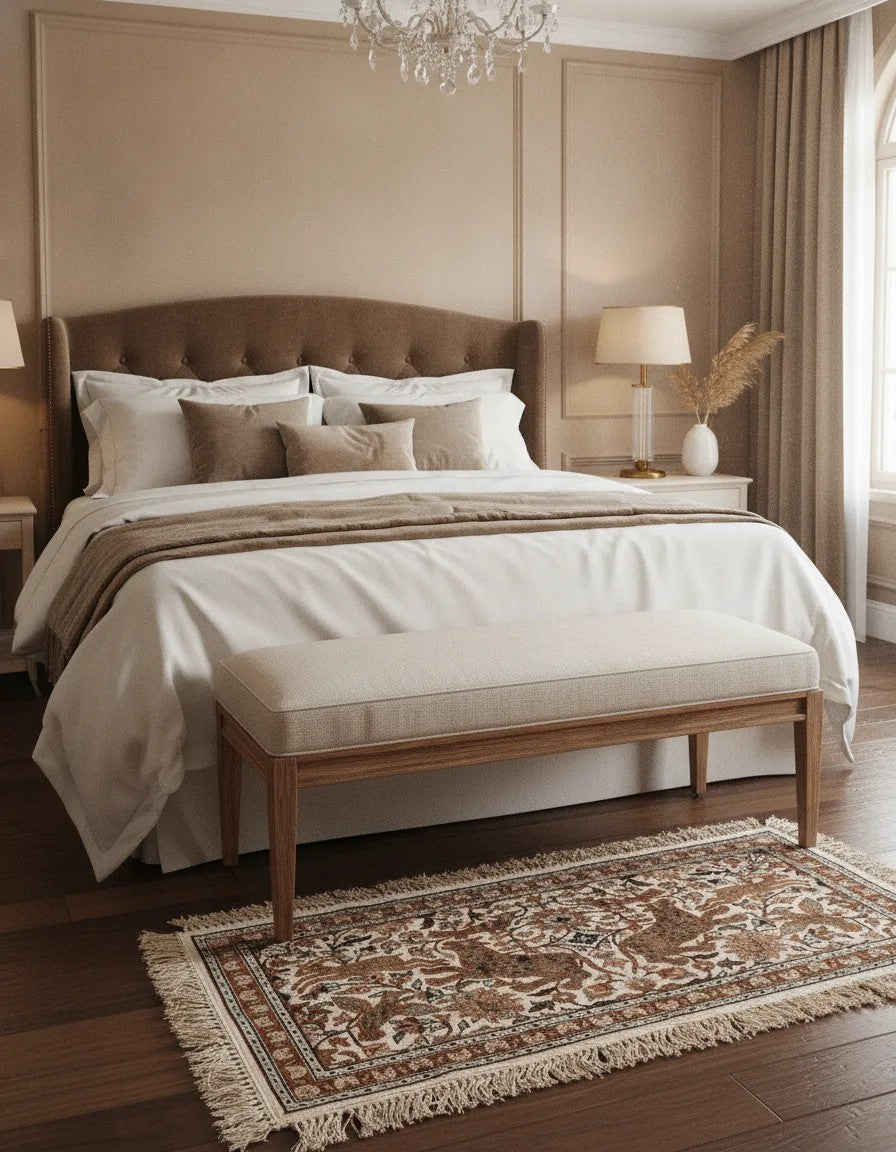 70 x 40 Kashmir Seide